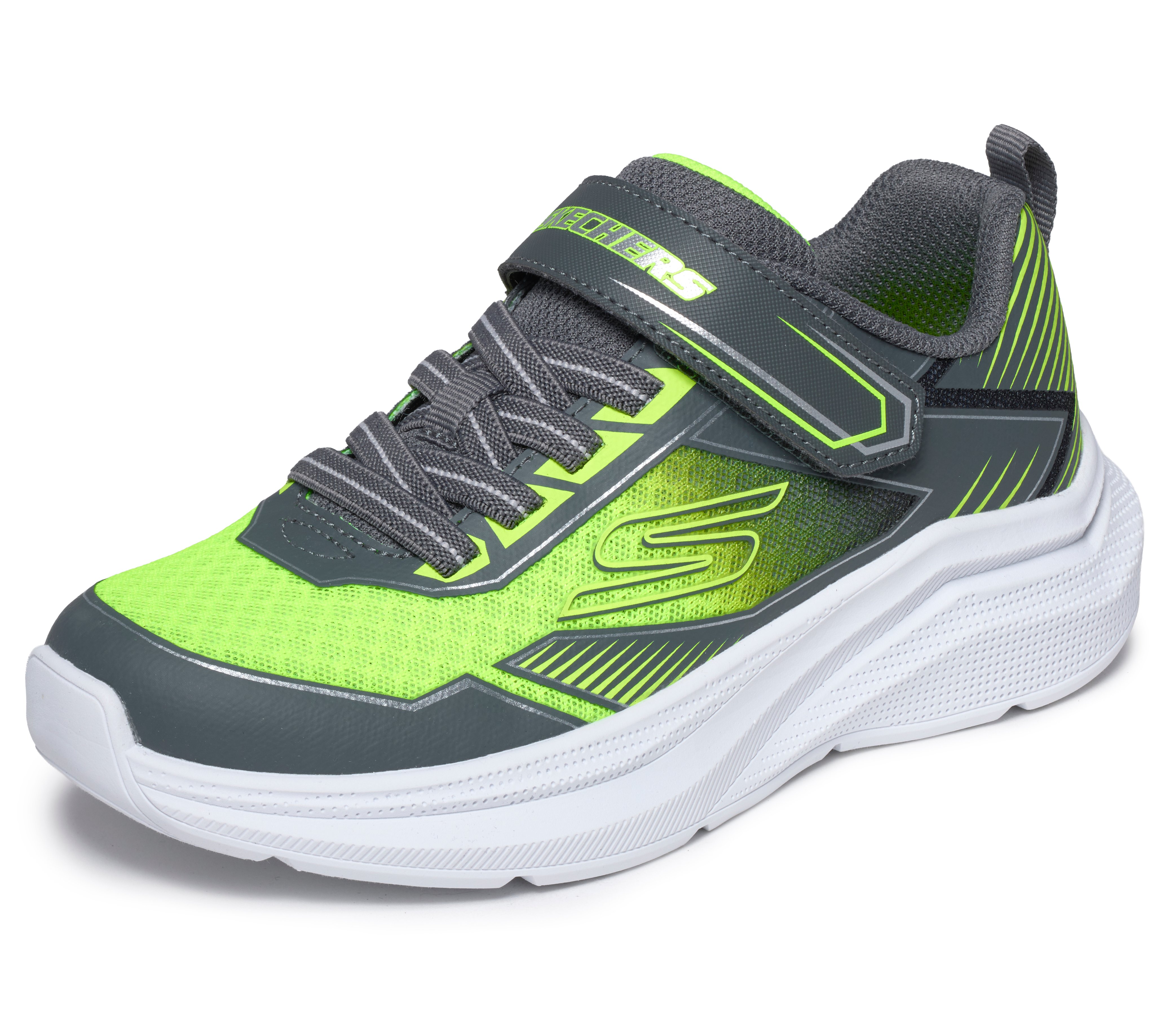 Skechers Sneaker "MICROSPEC VELOCITY" Klettschuh, Schlupfschuh, Grössenschablone zum Download