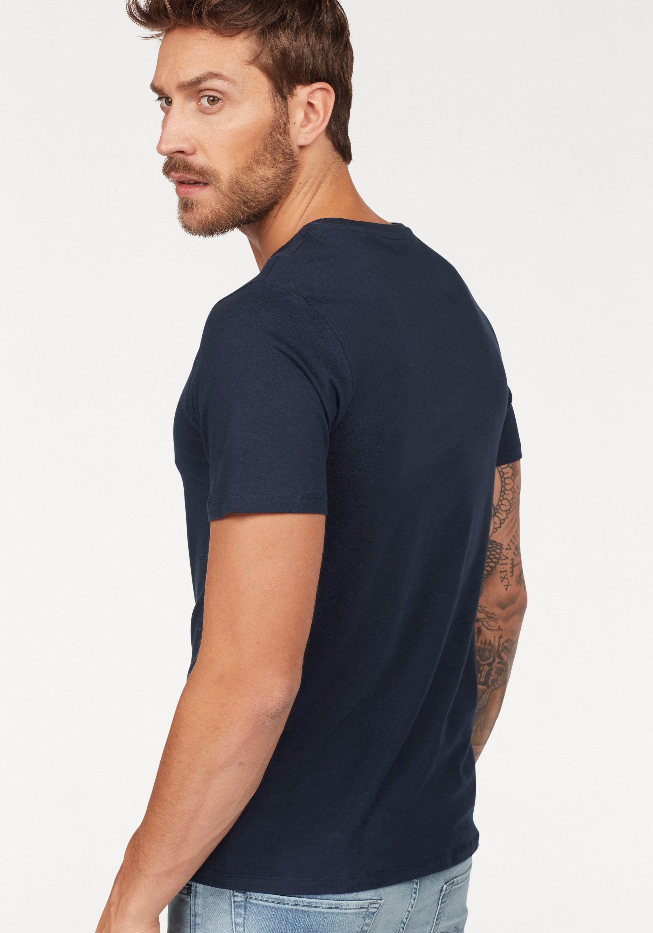 Jack & Jones T-Shirt "LOGO TEE CREW NECK" günstig online kaufen