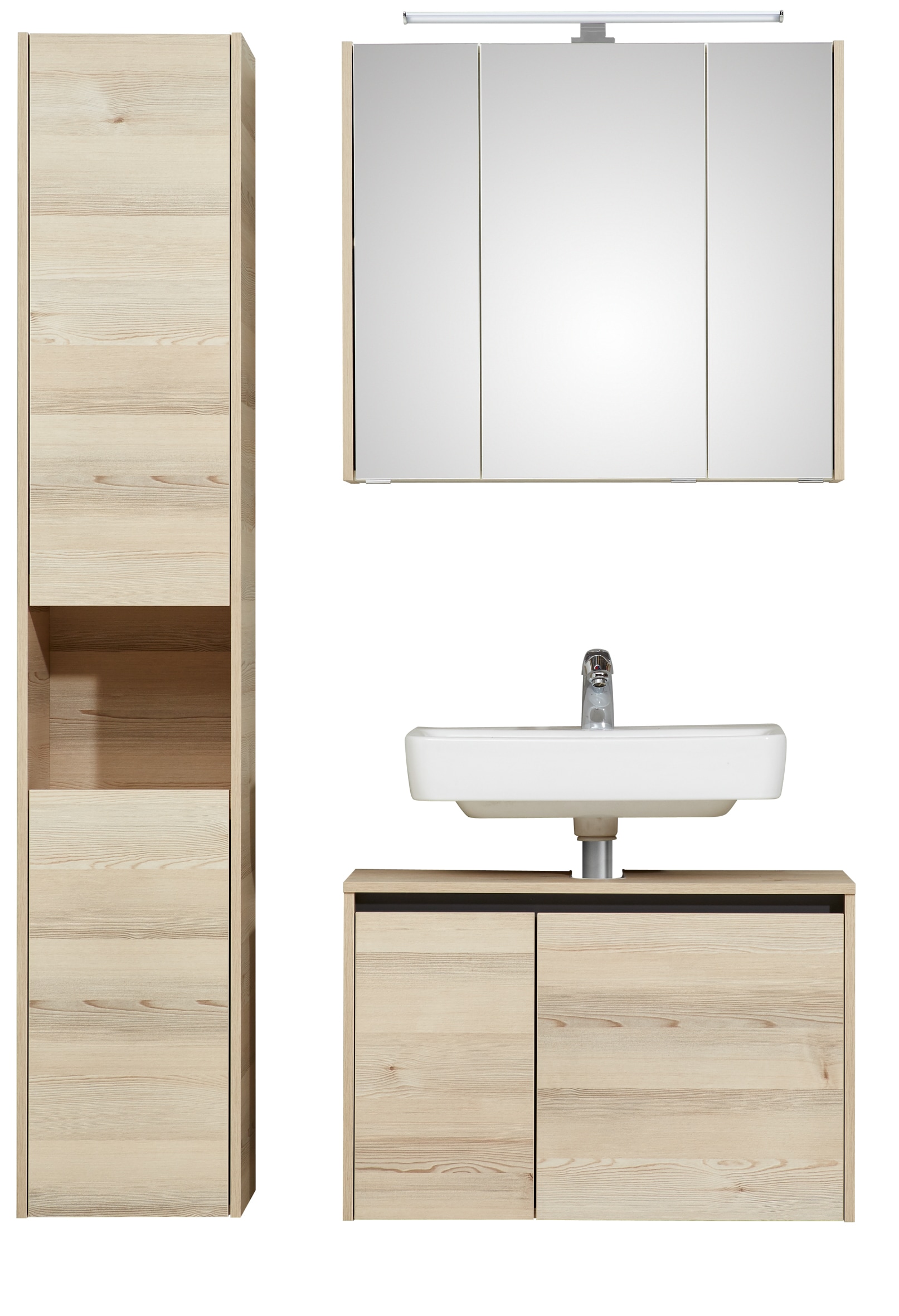 Saphir Badmöbel-Set "Quickset 393" Komplett-Set, 3 Stk. tlg. günstig online kaufen