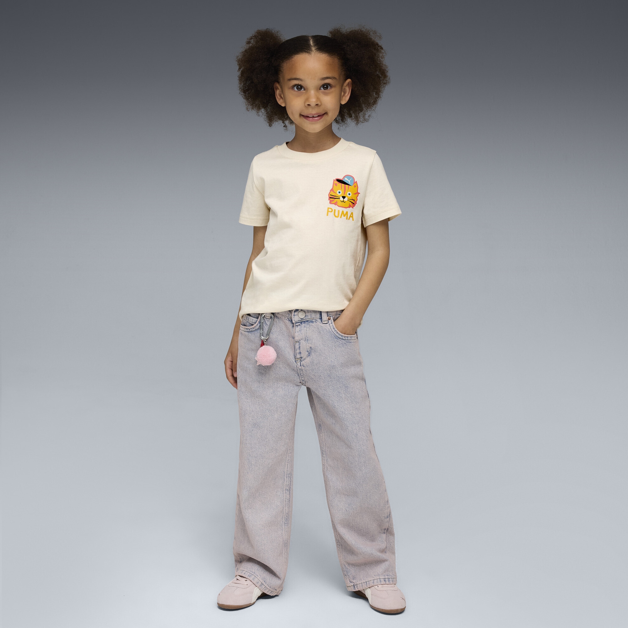 PUMA T-Shirt »Moody Cat Graphic T-Shirt I Kinder«