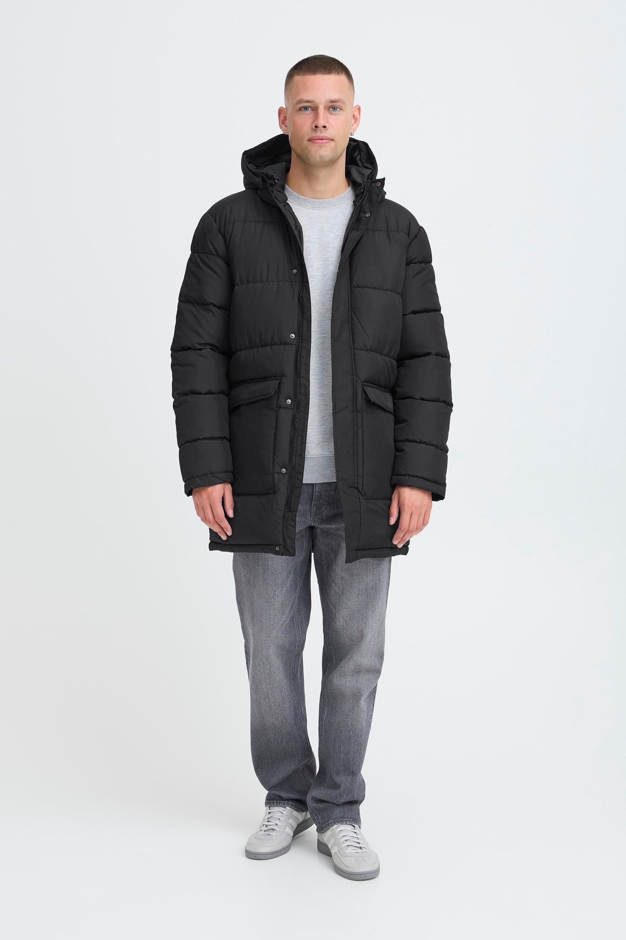 Blend Steppmantel »BHElkas«, Wärmender Steppmantel mit Kapuze
