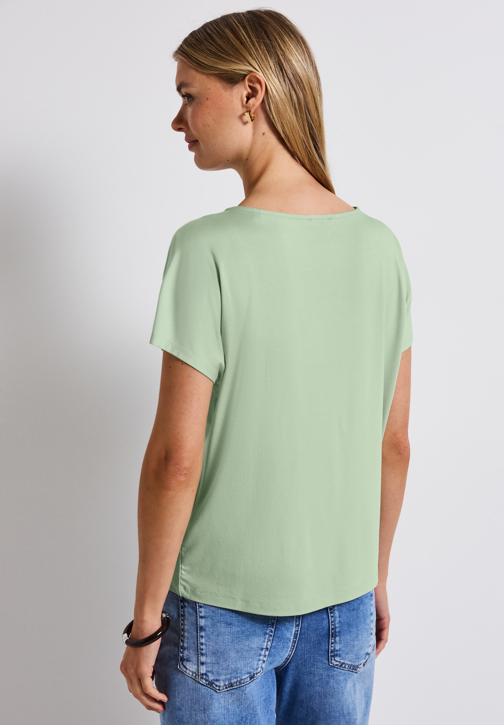 STREET ONE T-Shirt, aus softer Viskose