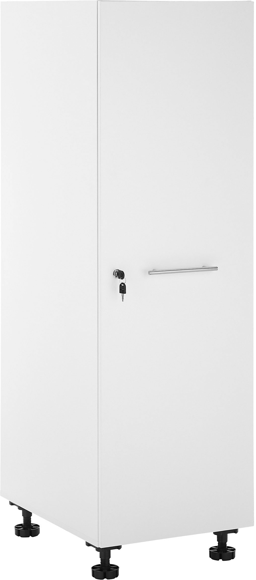 Laundreezy "Laundreezy, Haushaltsschrank BxHxT 50x162x68 cm" 1 Stk. tlg. Breite 50cm, Tür L/R montierbar, Softclose, abschließbar