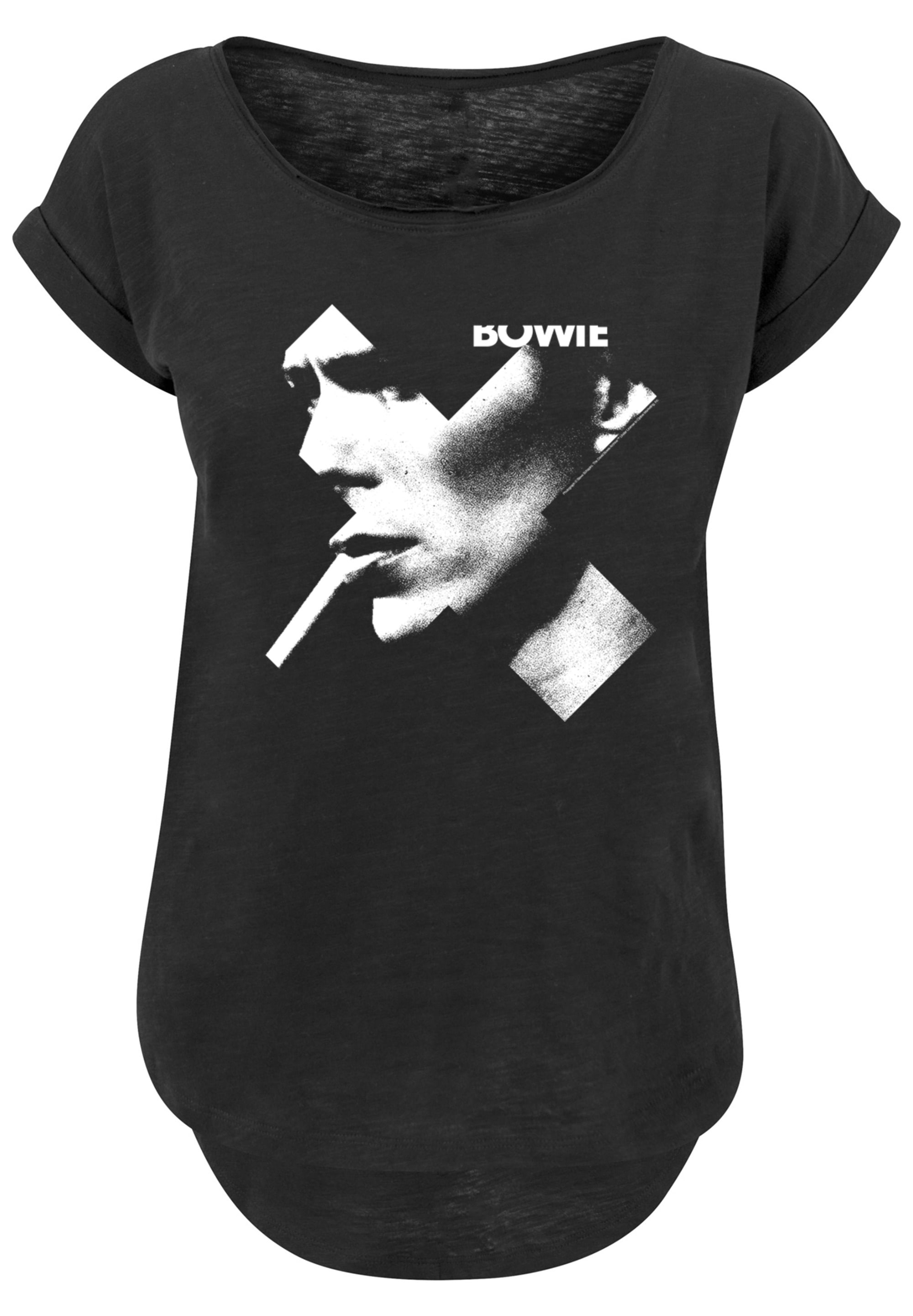 F4NT4STIC T-Shirt »David Bowie Smoke«, Print