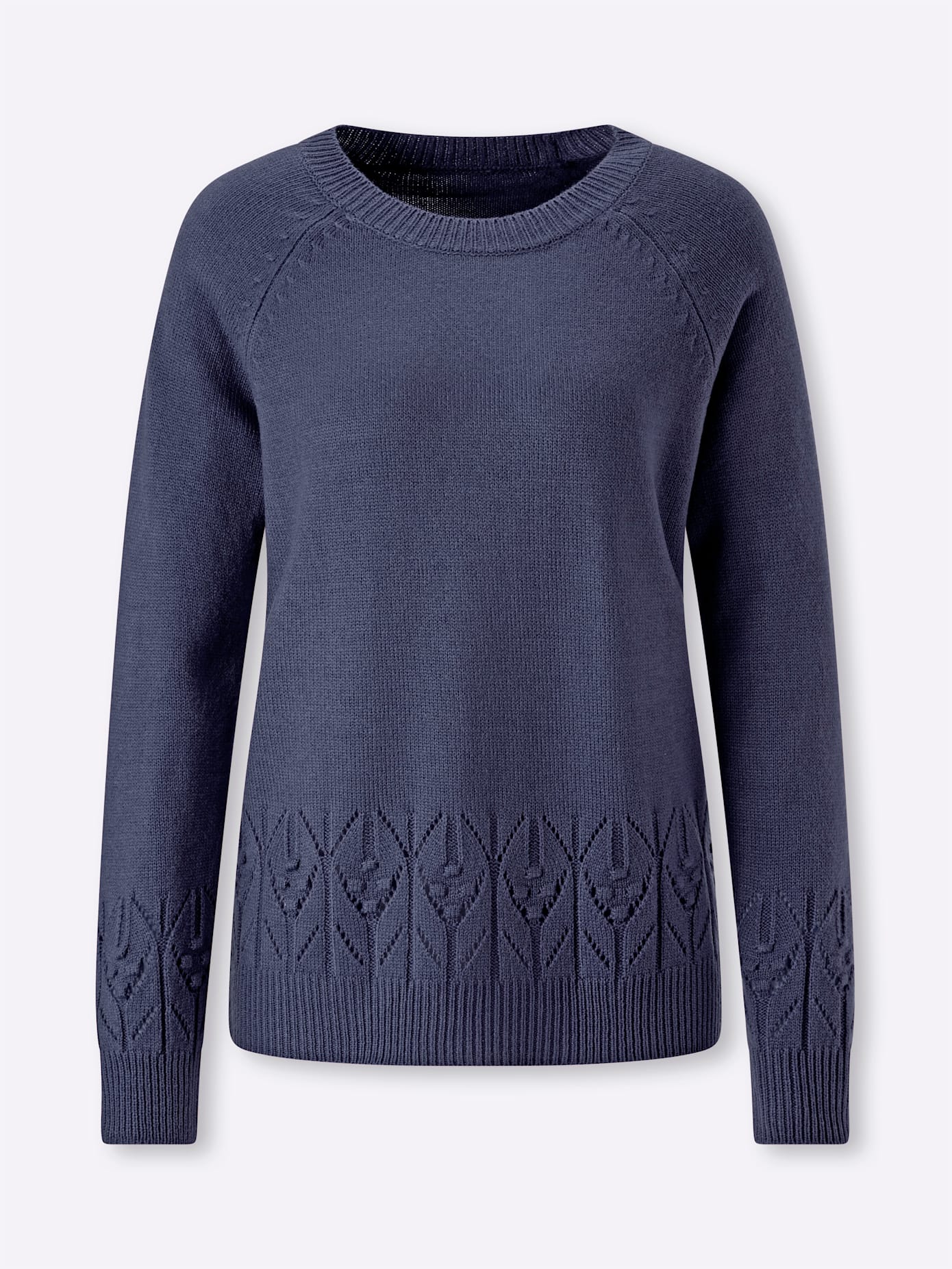 Classic Basics Rundhalspullover "Langarm-Pullover"