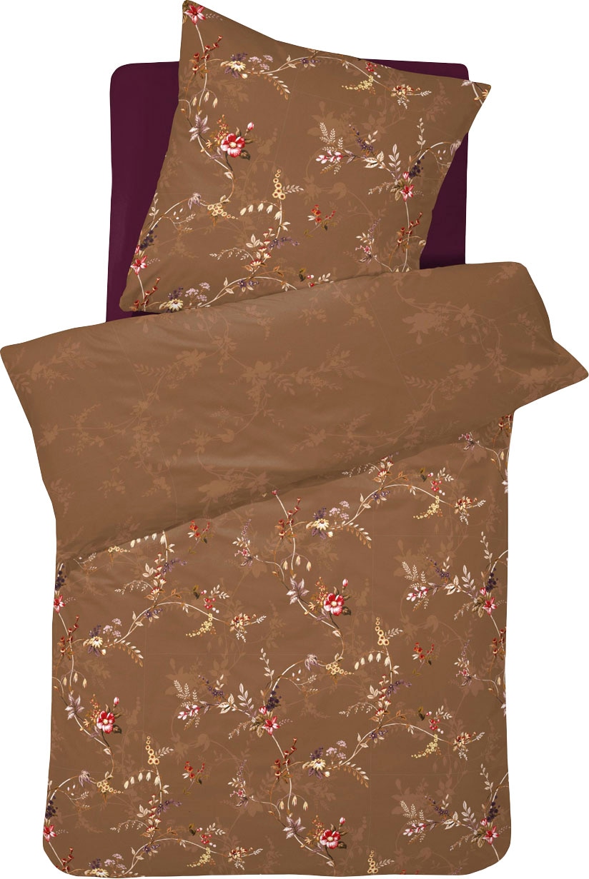 Cinderella Wendebettwäsche "Corolla" 2 Stk. tlg. mit Blumen günstig online kaufen