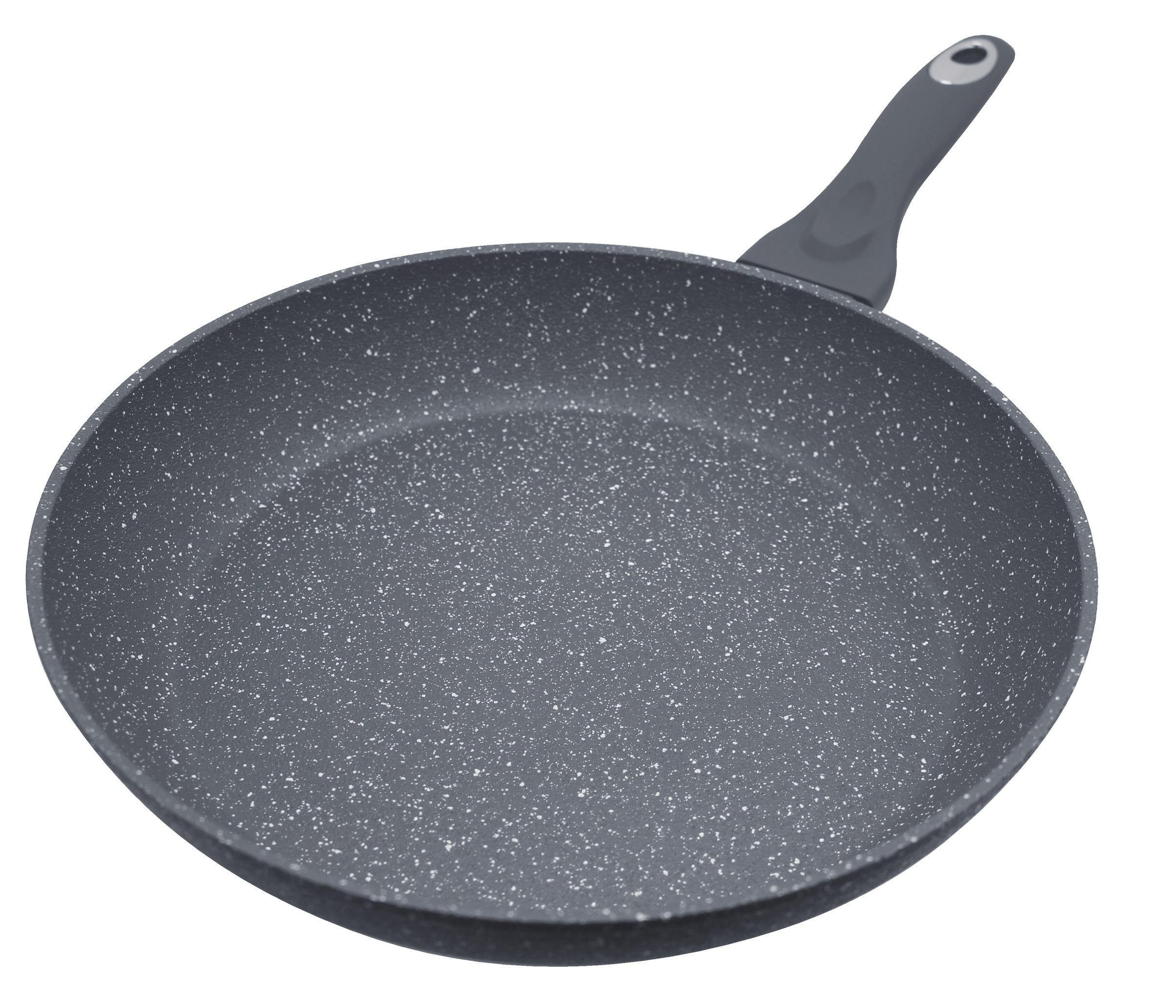 Elo Pfannen-Set »Granit Passion 2-teilig (20/28 cm)« Aluminium Set, je 1 Bratpfanne Ø 20/28 cm, 2 tlg. extra raue Oberfläche mit weißen Punkten