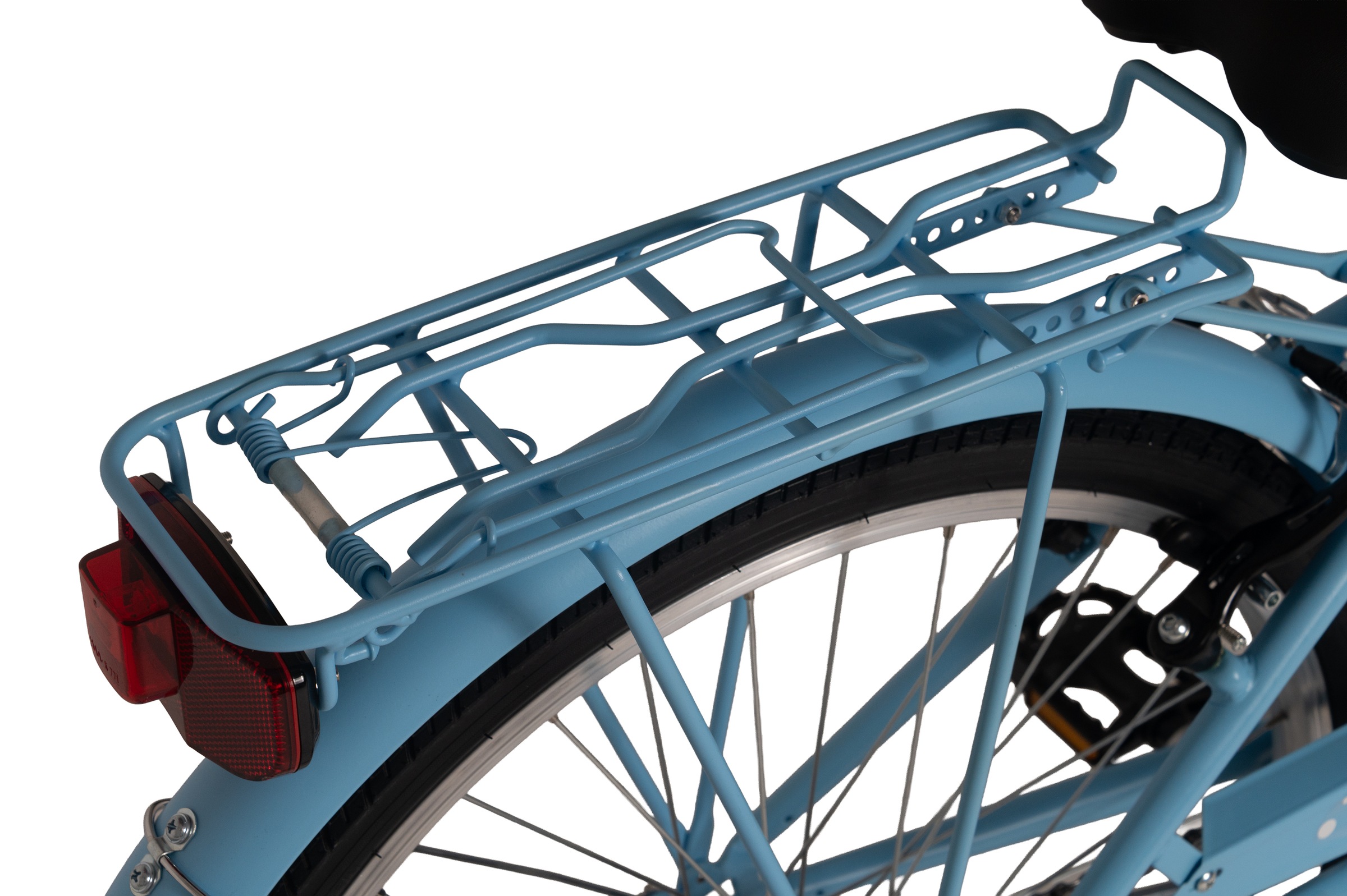 Dacapo Jugendfahrrad »DaCapo Kinderfahrrad 24'' Snow blau 6 Gänge RH 36 cm« 6 Gang Shimano Tourney Schaltwerk Kettenschaltung
