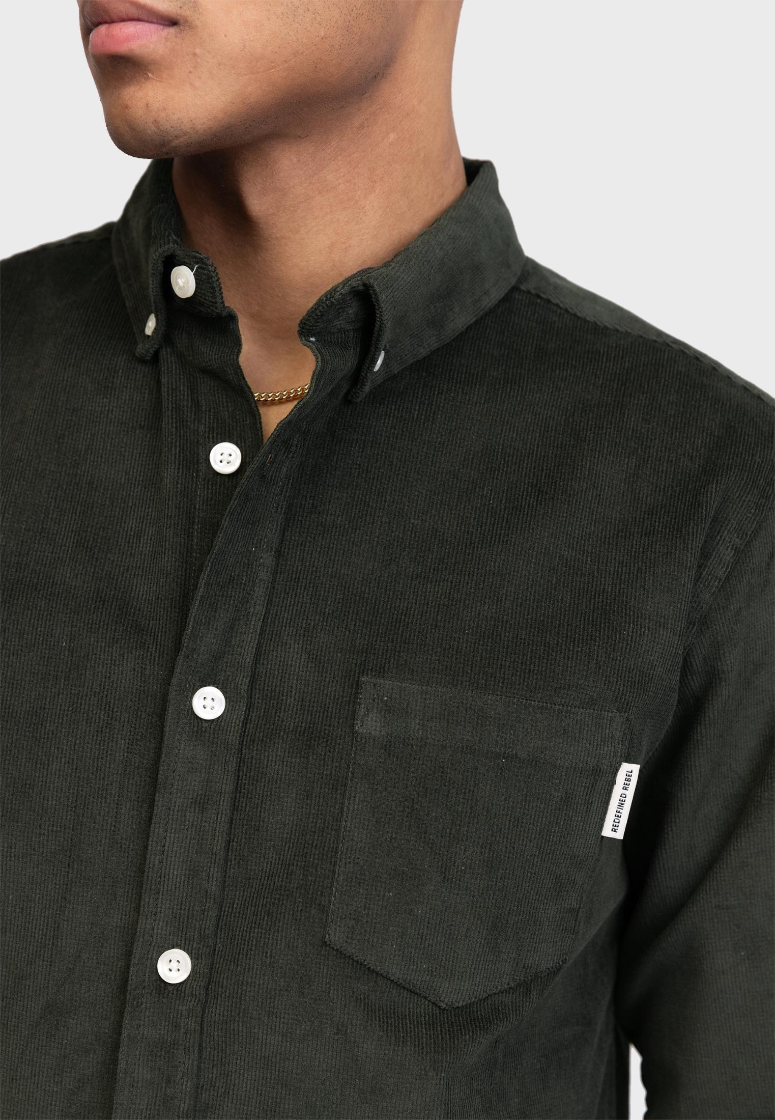REDEFINED REBEL Langarmhemd »Redefined Rebel Shirt RRPark Shirt Corduroy REGULAR FIT«