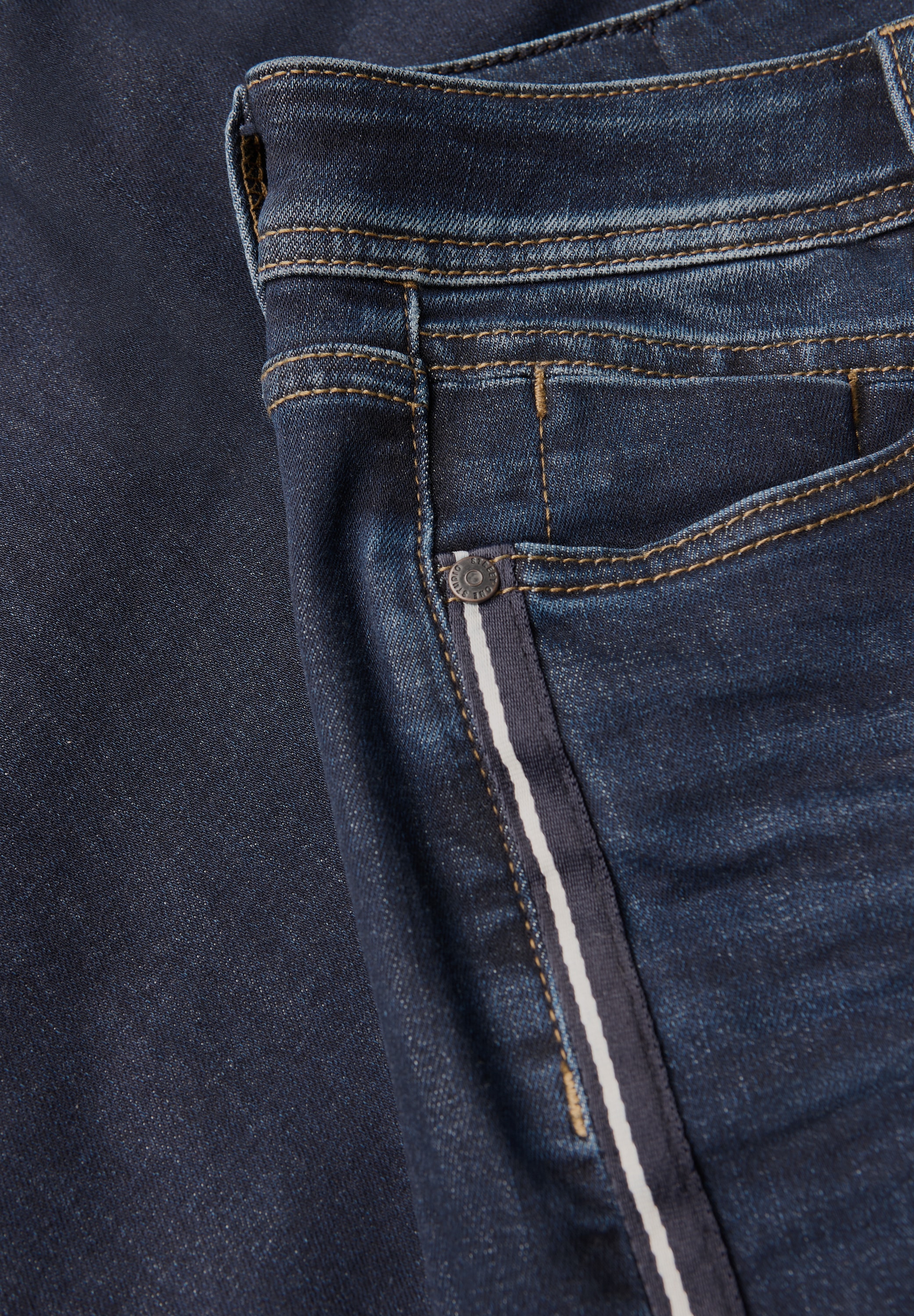 STREET ONE STUDIO Loose-fit-Jeans, Middle Waist