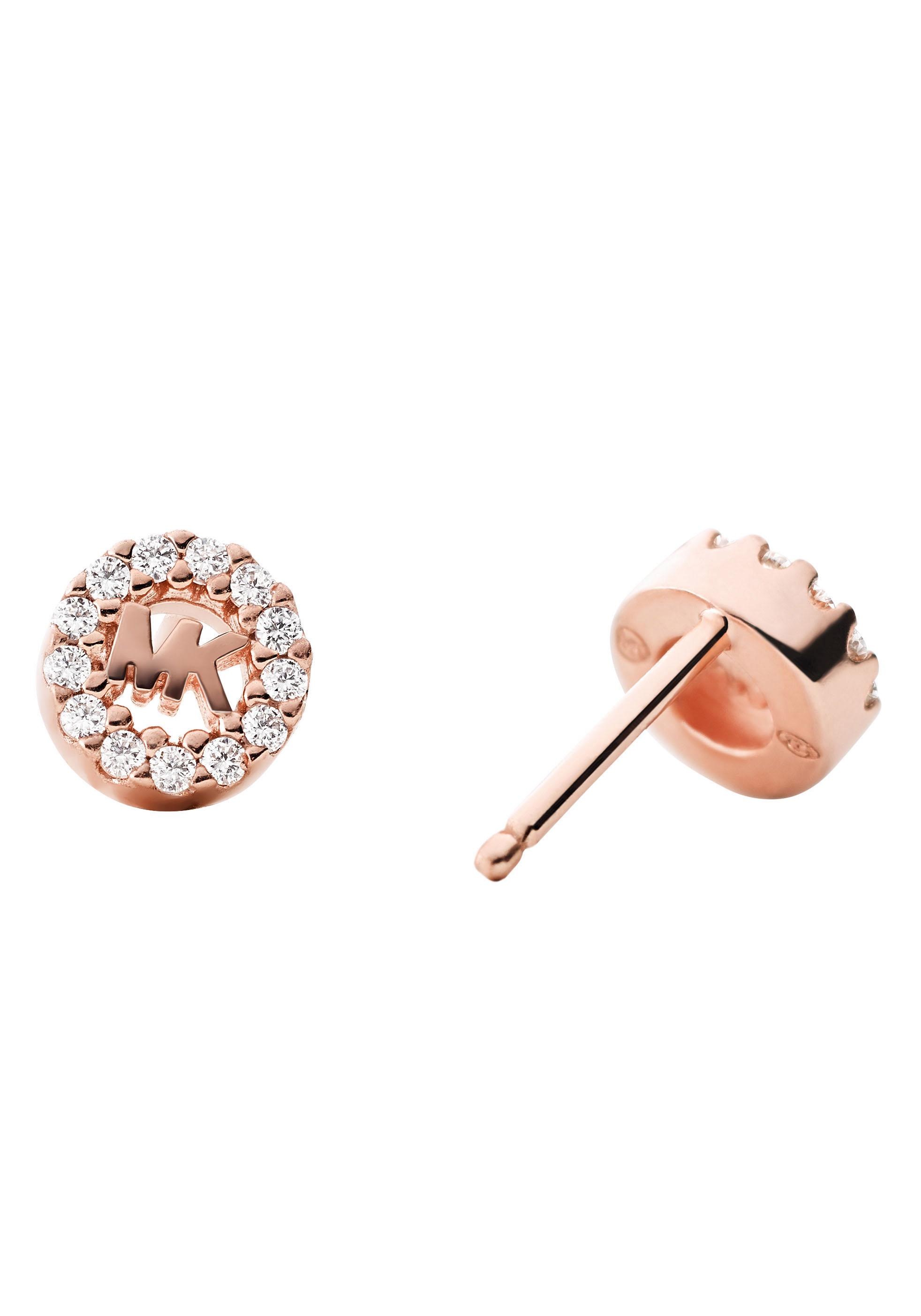 MICHAEL KORS Paar Ohrstecker »PREMIUM, MKC1033AN791«, mit Zirkonia (synth.)