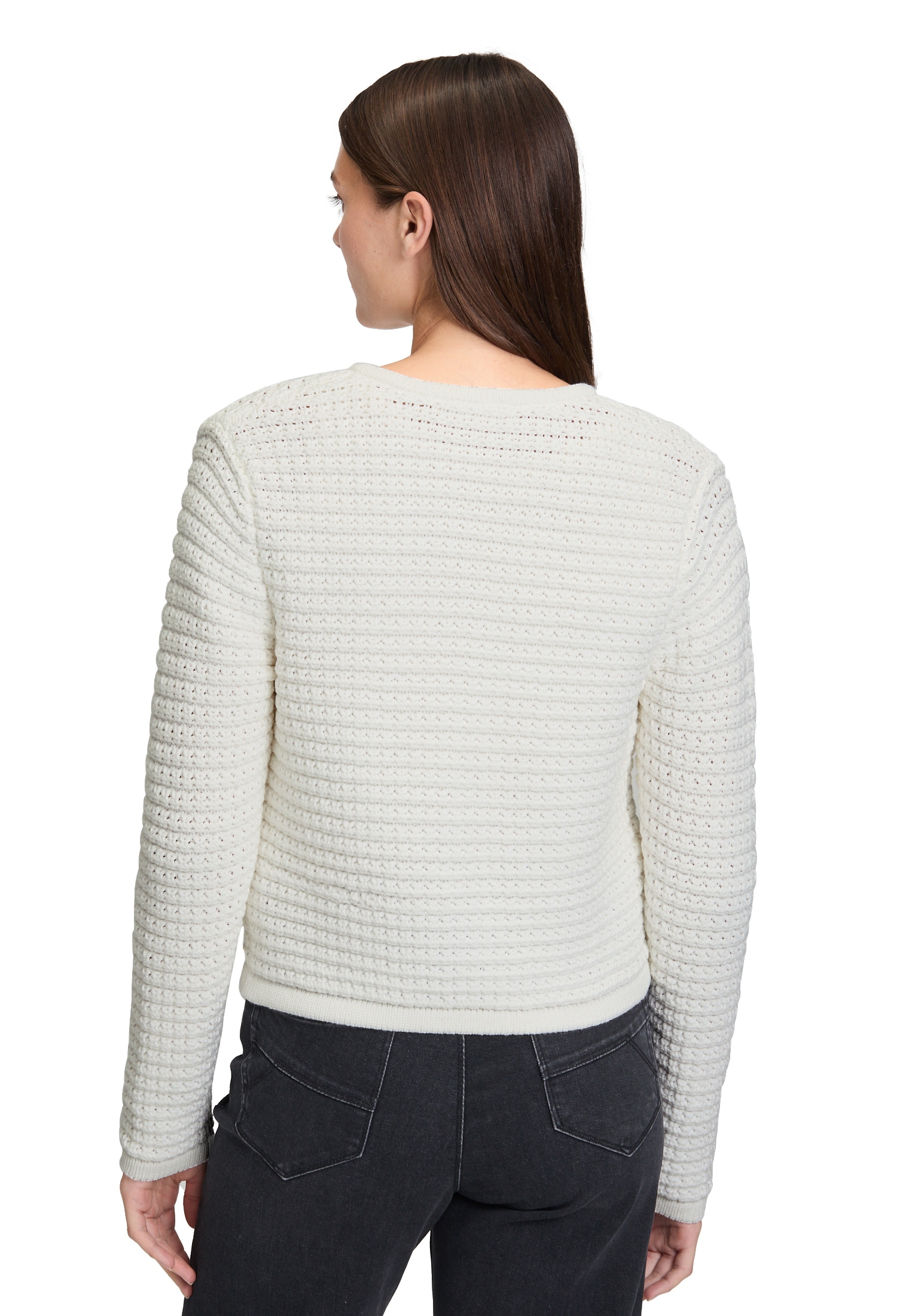 Betty&Co Strickjacke »Betty & Co Damen Strick-Cardigan mit Knopfleiste«