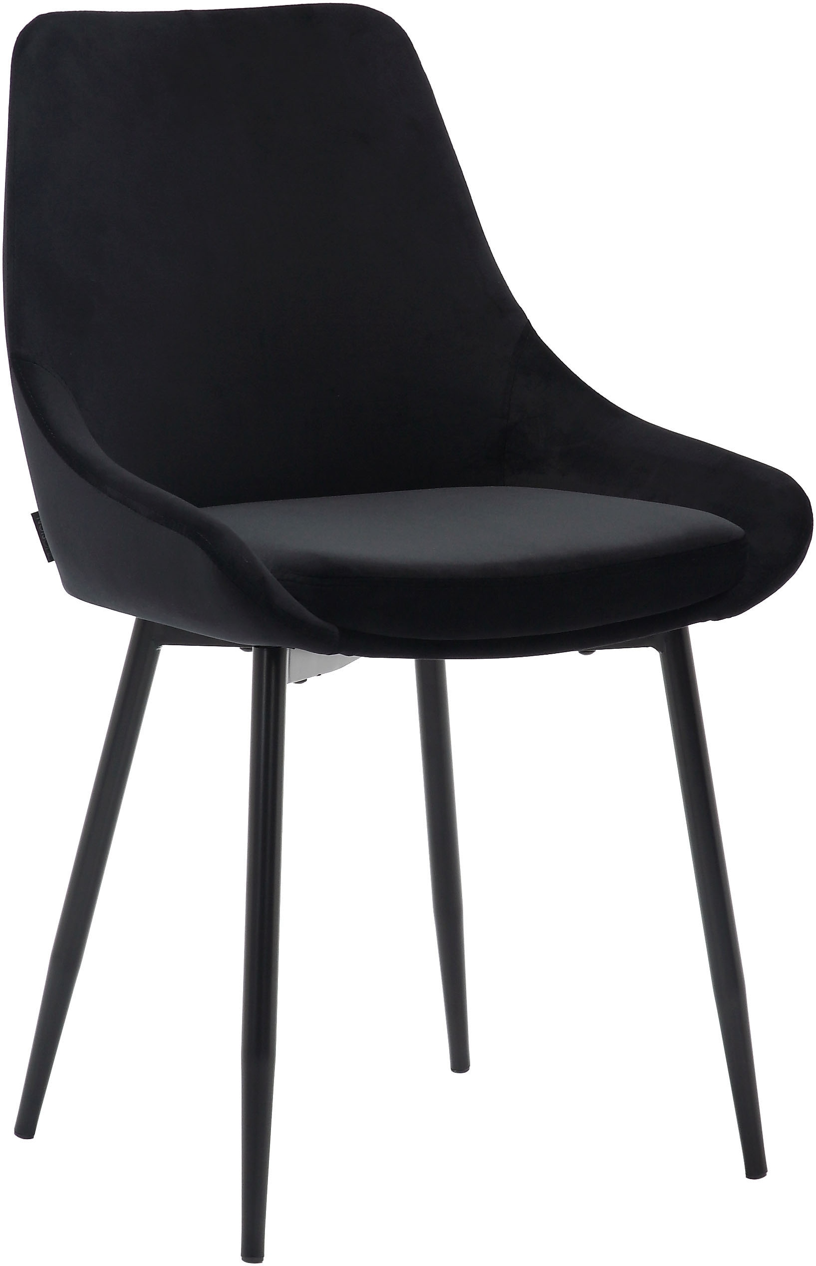 INOSIGN Esszimmerstuhl "Niam, Polsterstuhl" () 2er Set, schwarze Metallbein günstig online kaufen