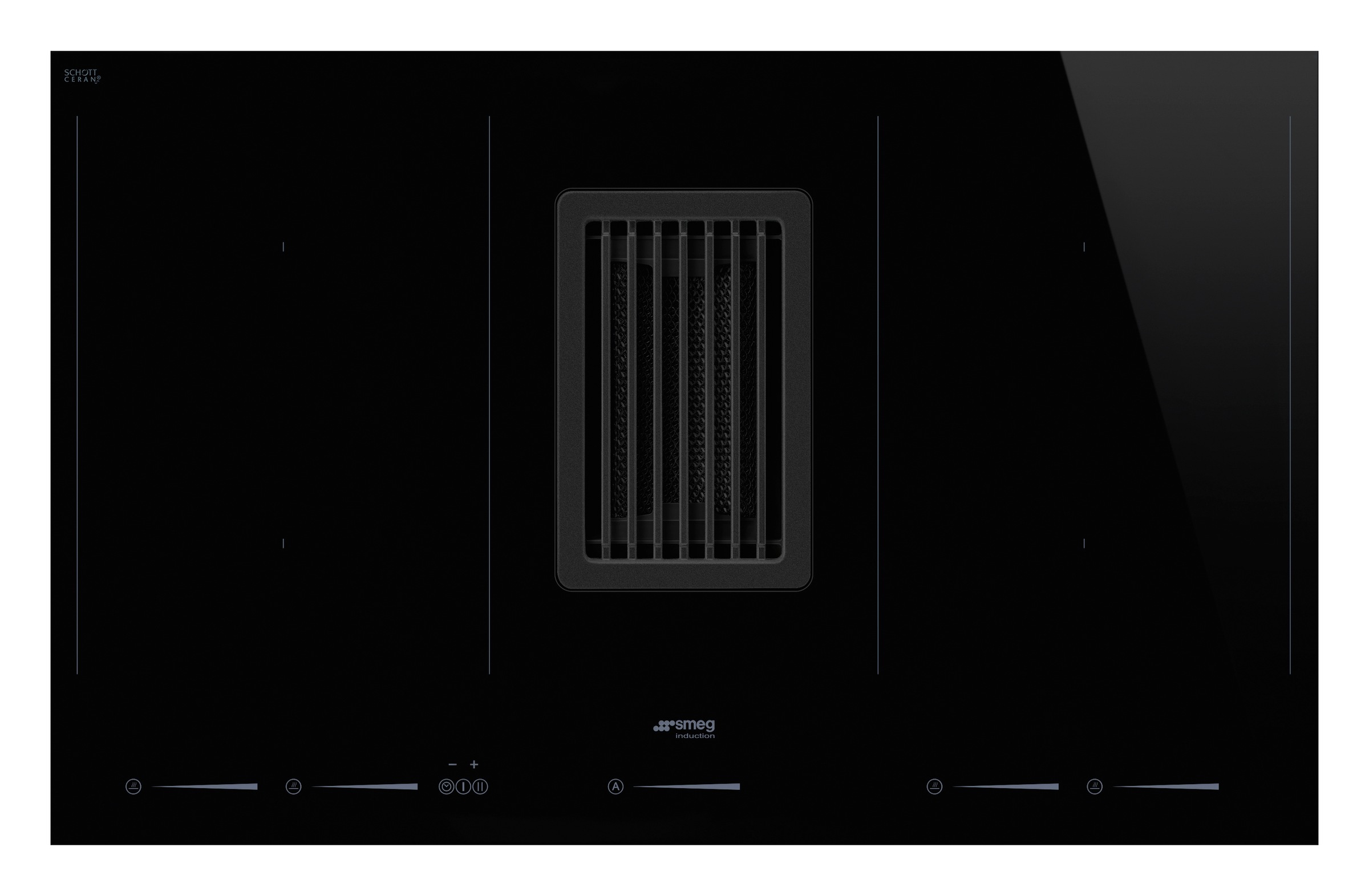 Smeg Kochfeld mit Dunstabzug "HOBD682D1" günstig online kaufen
