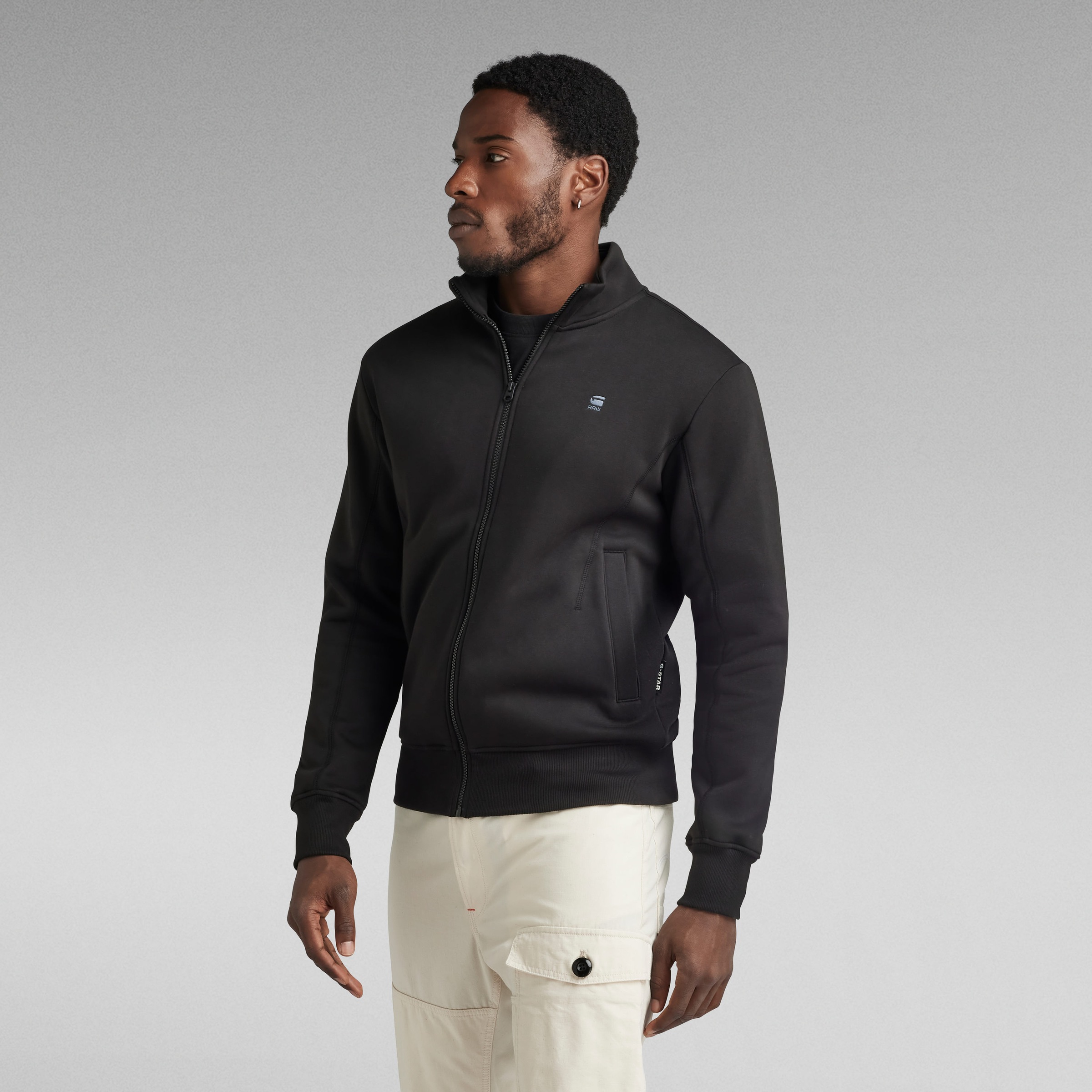 G-STAR Sweatjacke, mit Logostickerei auf der Brust günstig online kaufen