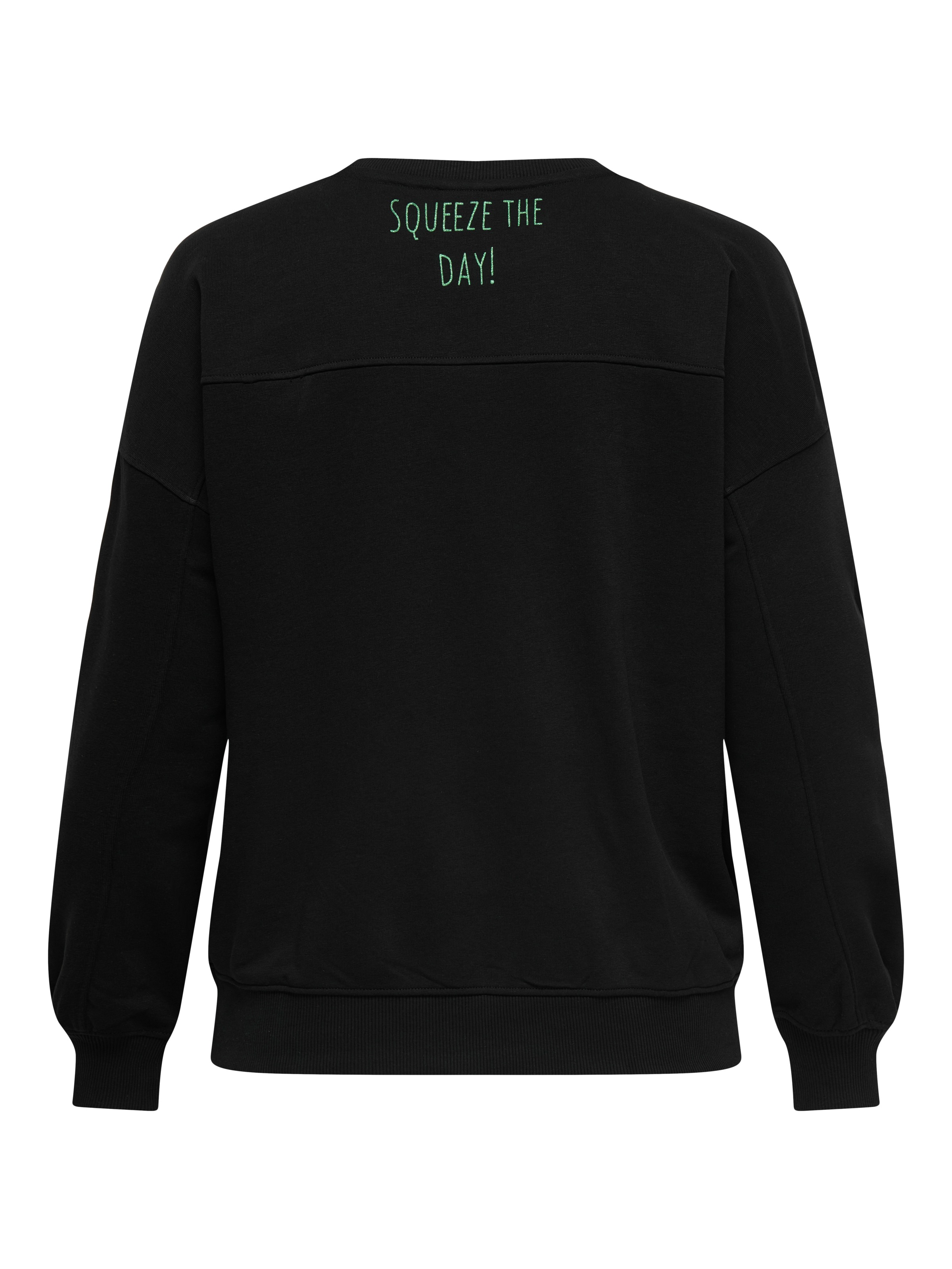 ONLY CARMAKOMA Sweatshirt "CARLACEY LIFE L/S O-NECK SWEAT JRS" günstig online kaufen