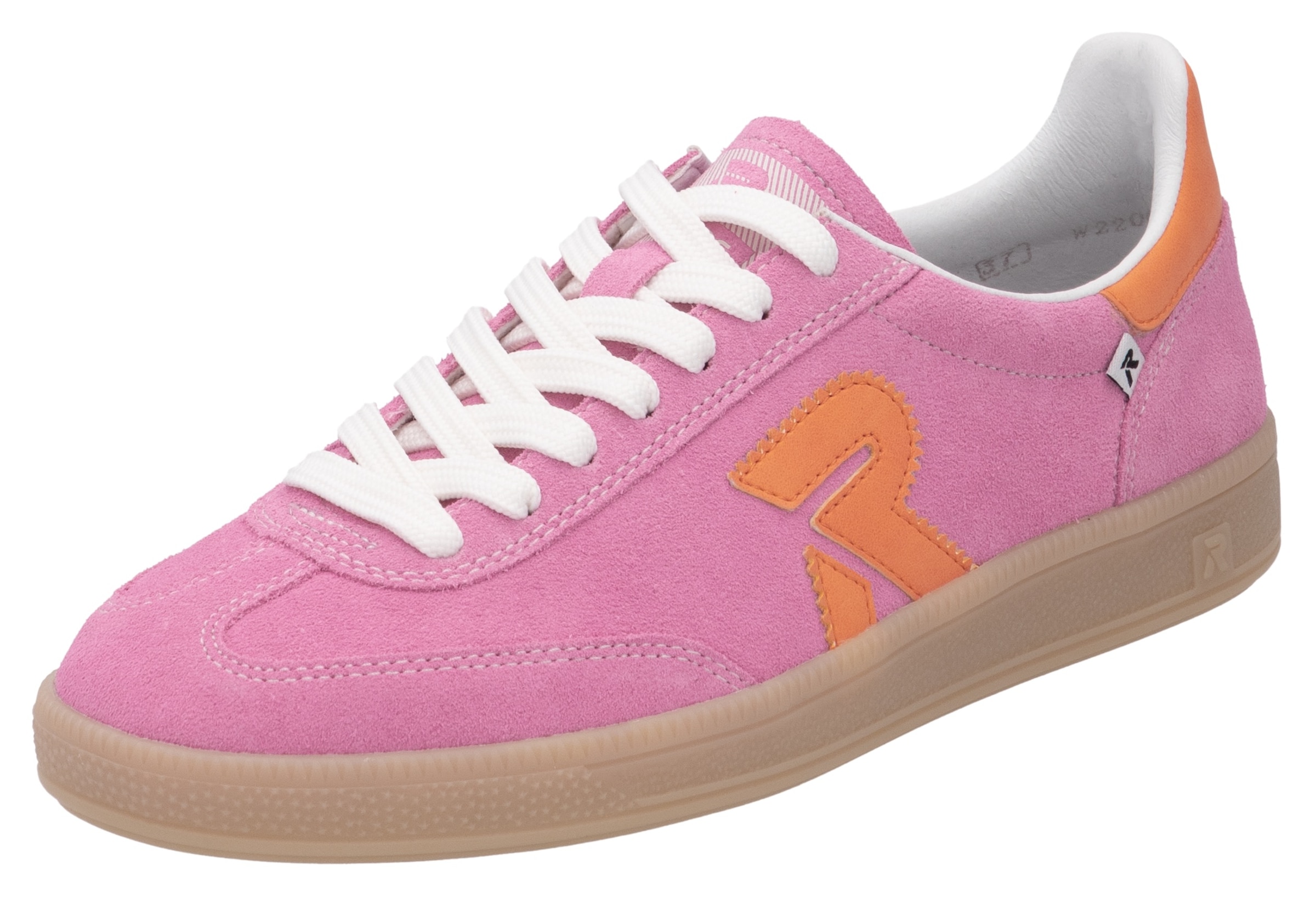 RIEKER Sport R-Rieker Sneaker, Retro-Sneaker, Freizeitschuh, Halbschuh mit herausnehmbarem Fußbett