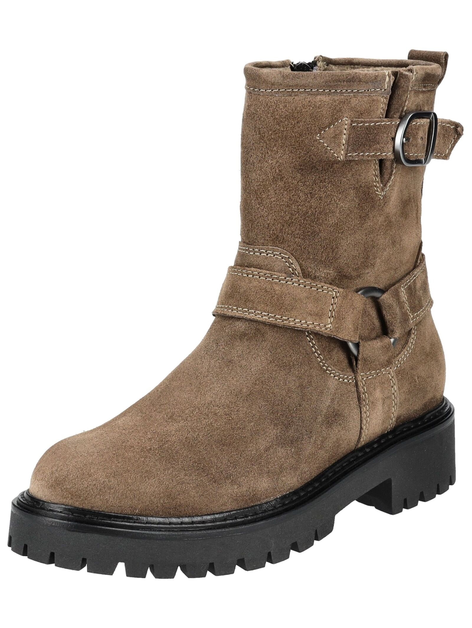 Marc OPolo Bikerboots "Marc OPolo Stiefelette Veloursleder"