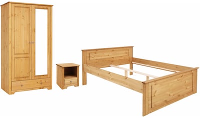 Schlafzimmer-Set »Hugo«, (Set, 3 St.)
