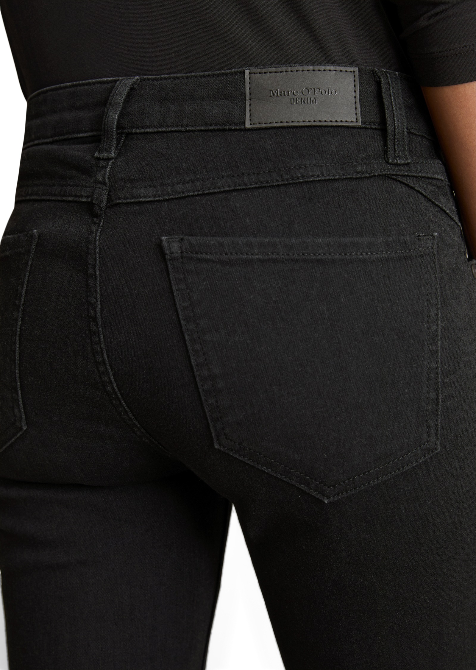 Thumbnail - Marc OPolo DENIM Bootcut-Jeans "NELLA" normale Leibhöhe, Slim Fit, superstretchigem Organic Cotton-Mix