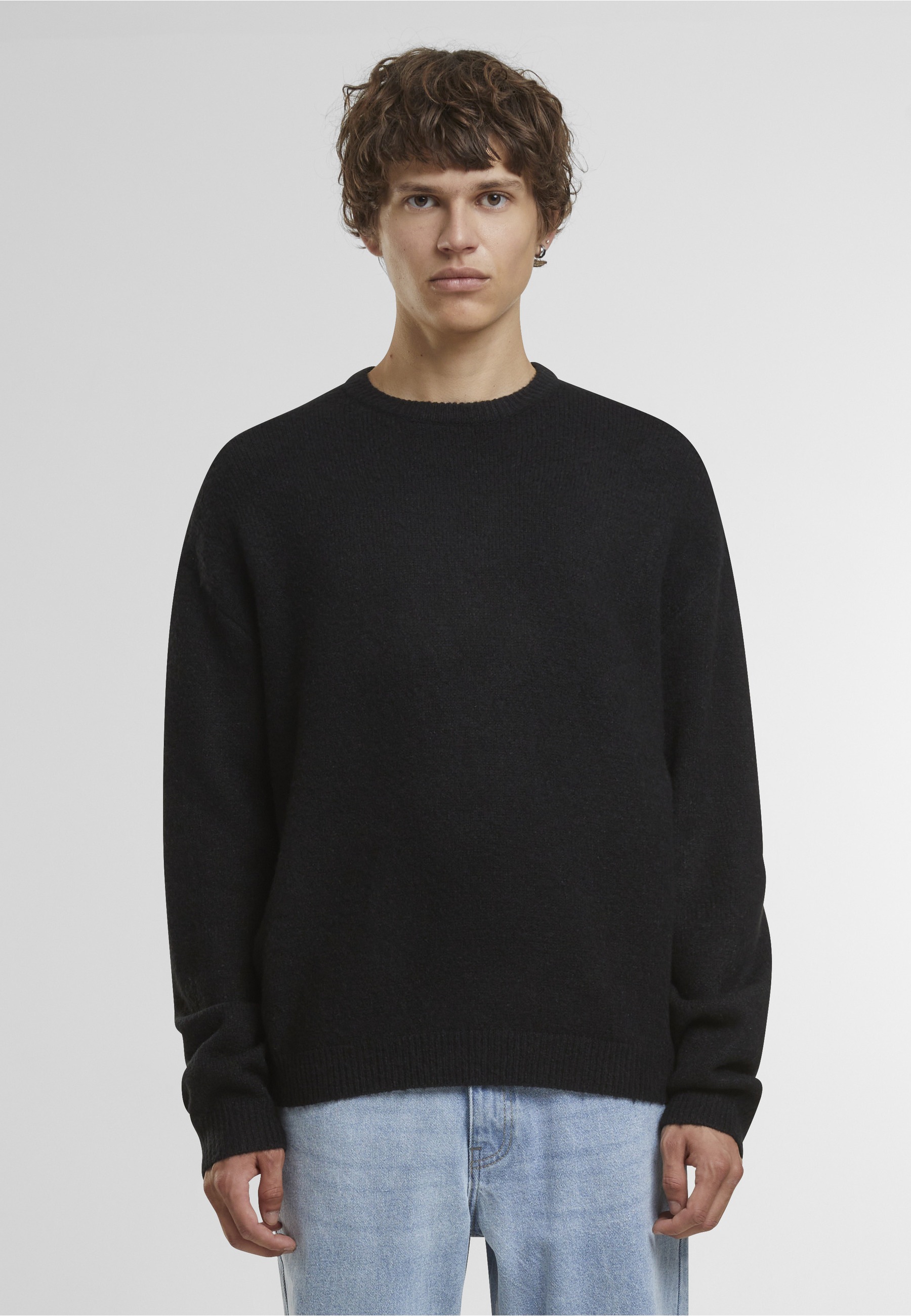 URBAN CLASSICS Rundhalspullover »Urban Classics Herren Oversized Chunky Sweater« 1 Stk.