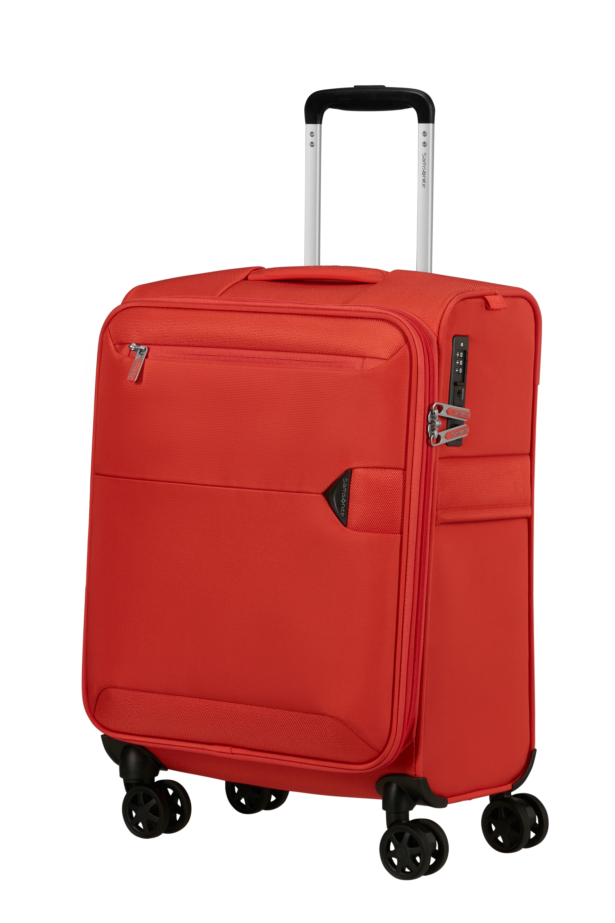 Samsonite Weichgepäck-Trolley "URBIFY, verschiedene Größen" 39 l 4 Rollen aus Recycle-Polyester, mit Kreuzspanngurt, mit Fronttasche