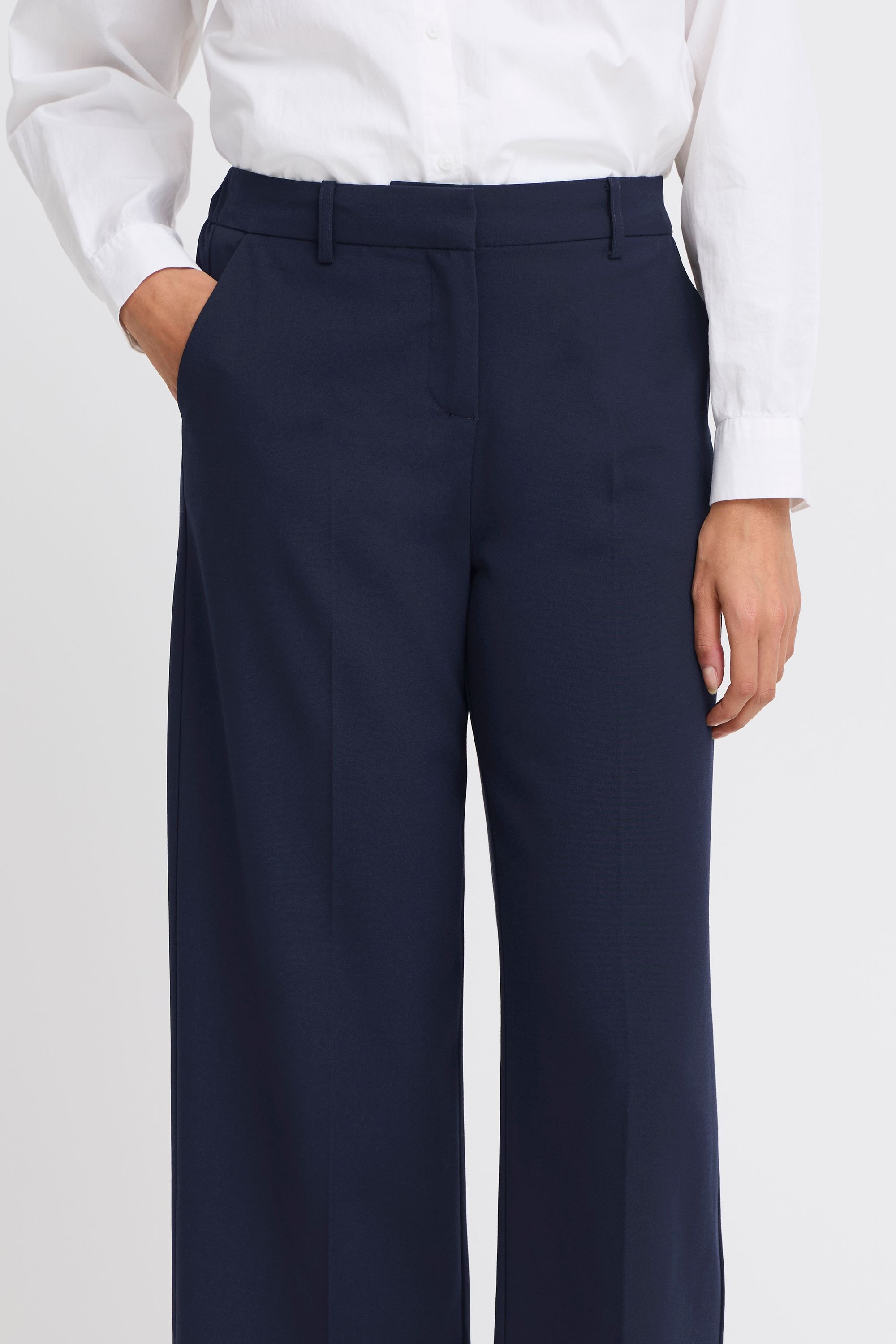 b.young Stoffhose »Stoffhose BYDANTA WIDE LEG PANTS 2 CROPPED«