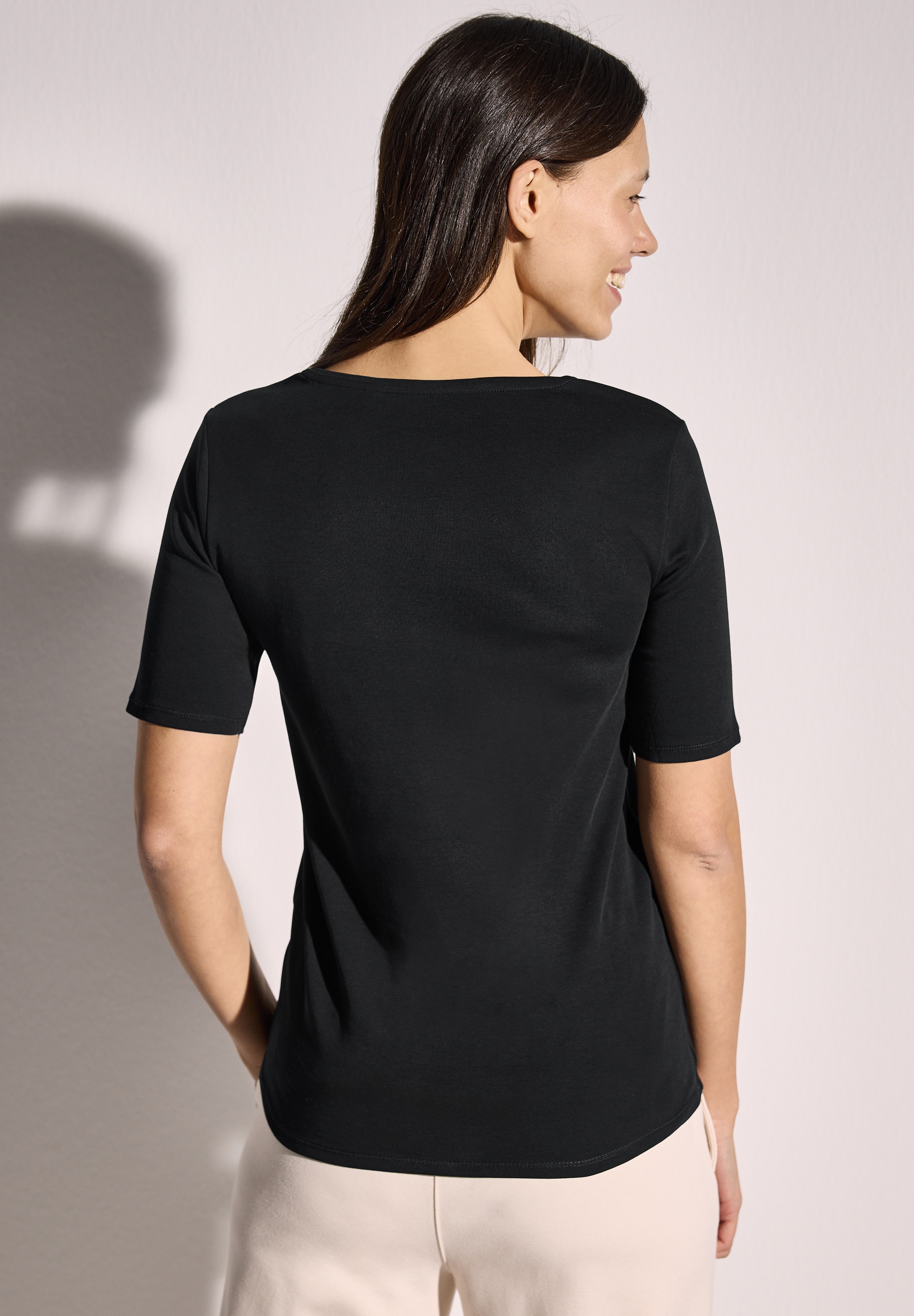 Cecil T-Shirt, aus reiner Baumwolle