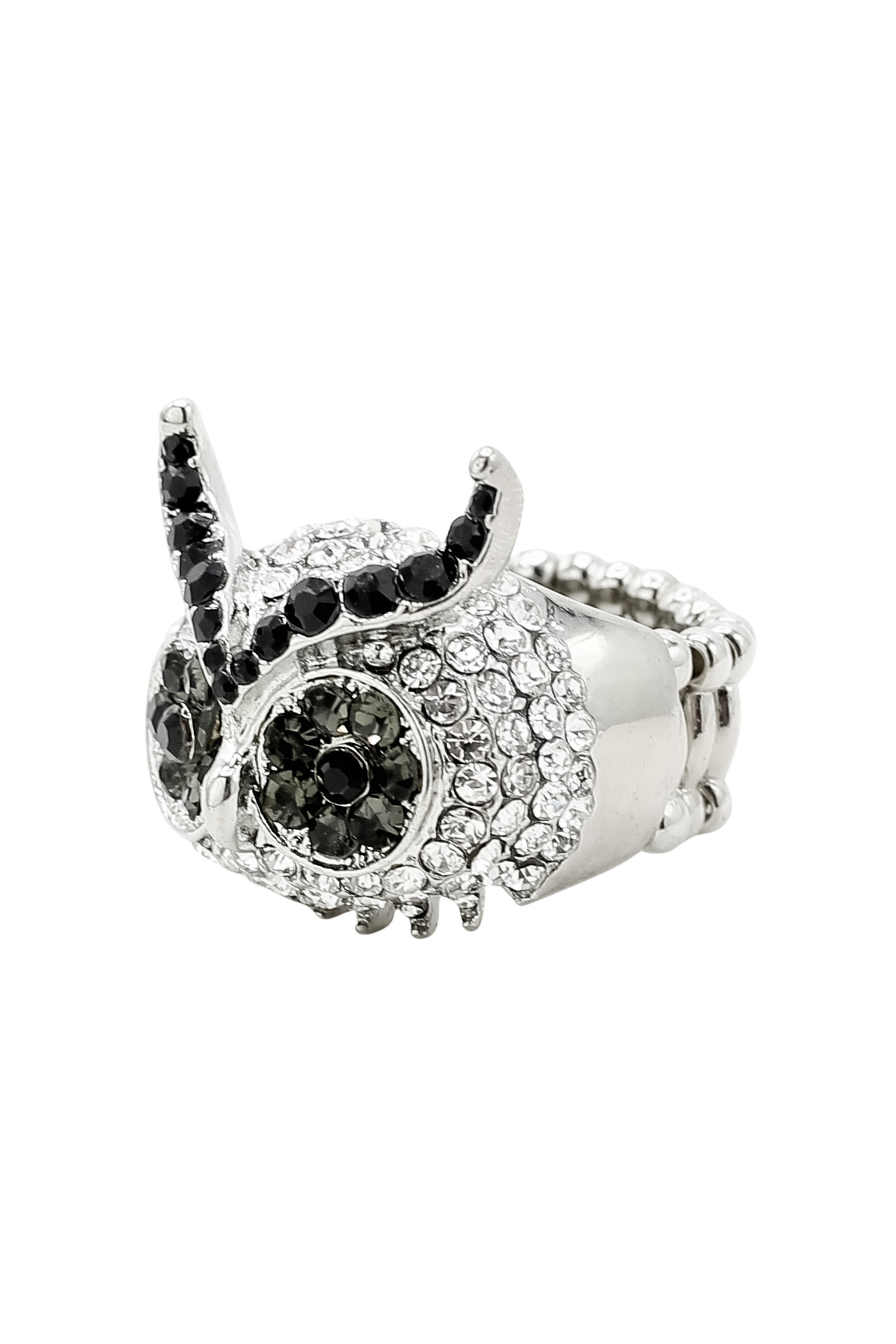 Collezione Alessandro Eule Ring Silber 3