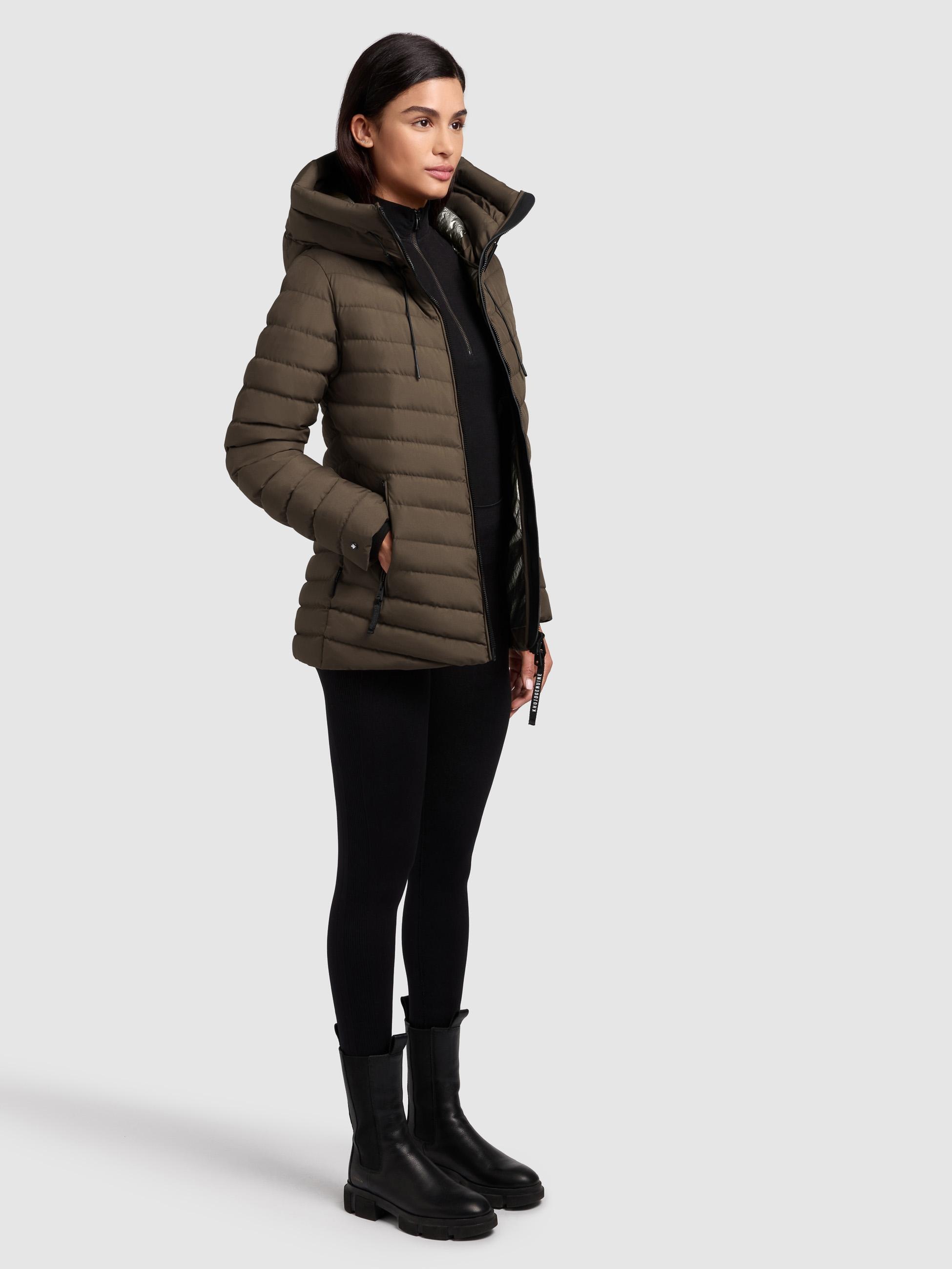 khujo Steppjacke »Pace-YM«, mit Kapuze, Warme gesteppte Winterjacke mit Kapuze