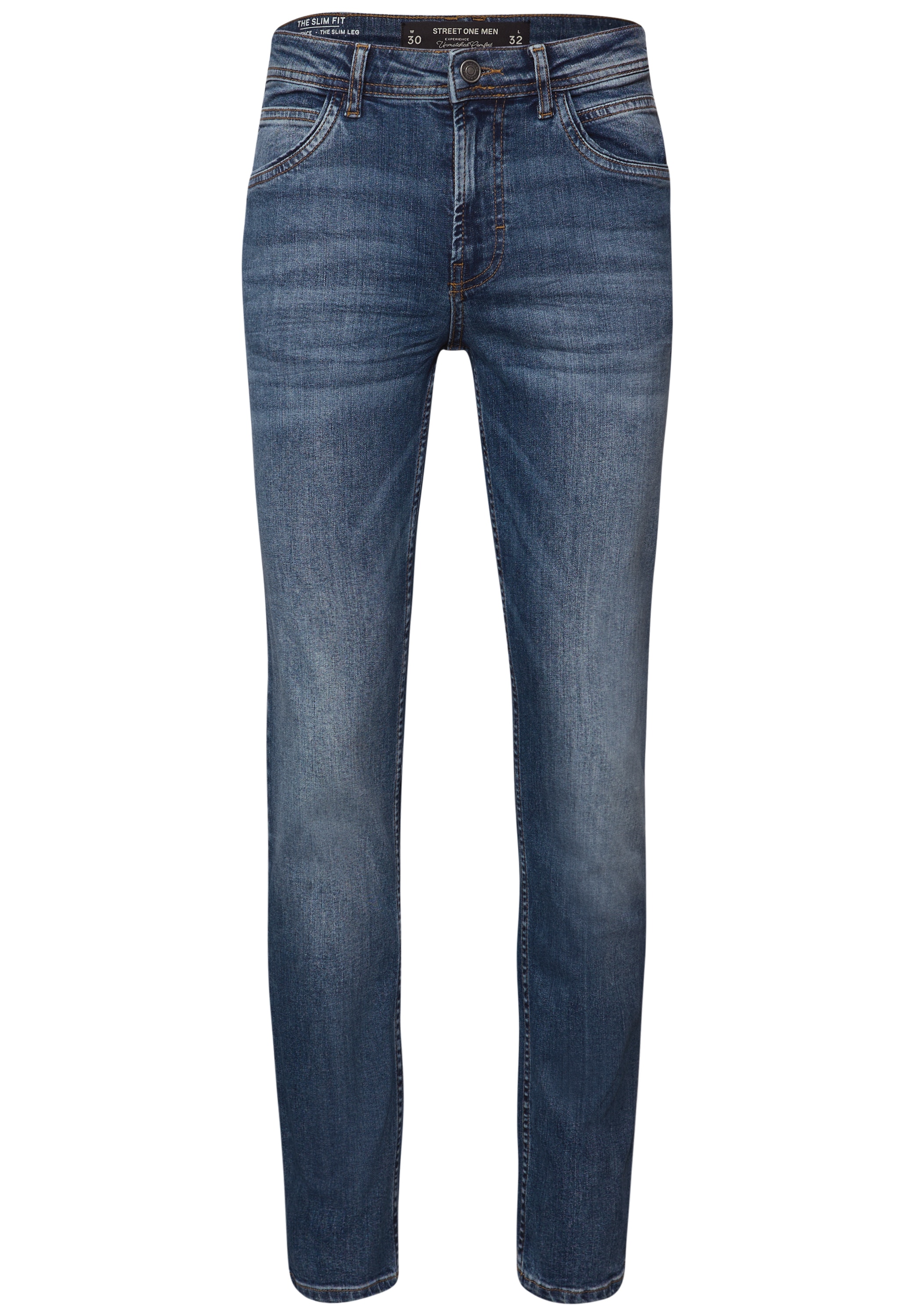 STREET ONE MEN Slim-fit-Jeans, 5-Pocket-Style