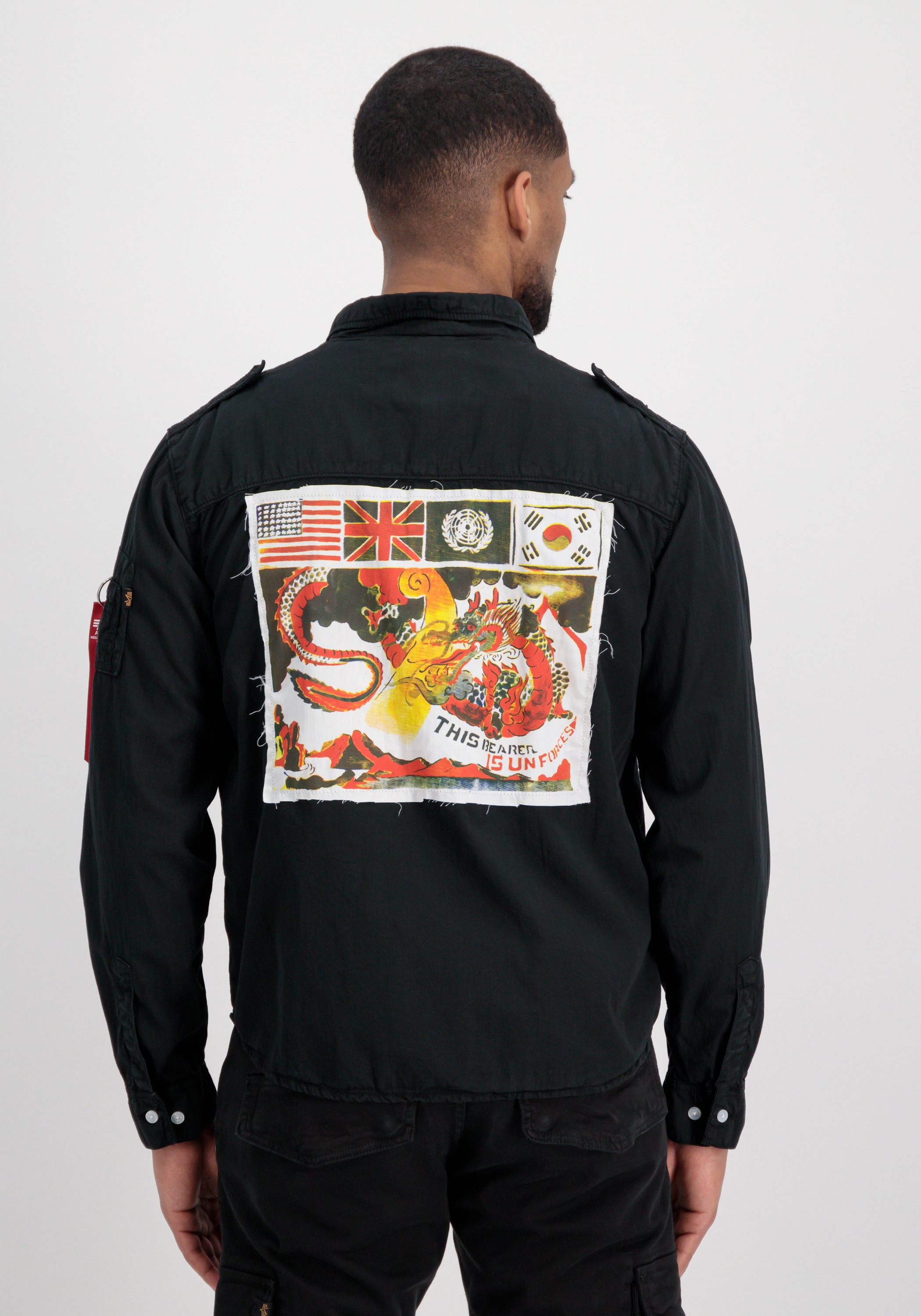 Alpha Industries T-Shirt »Alpha Industries Men - Shirts Dragon Shirt«