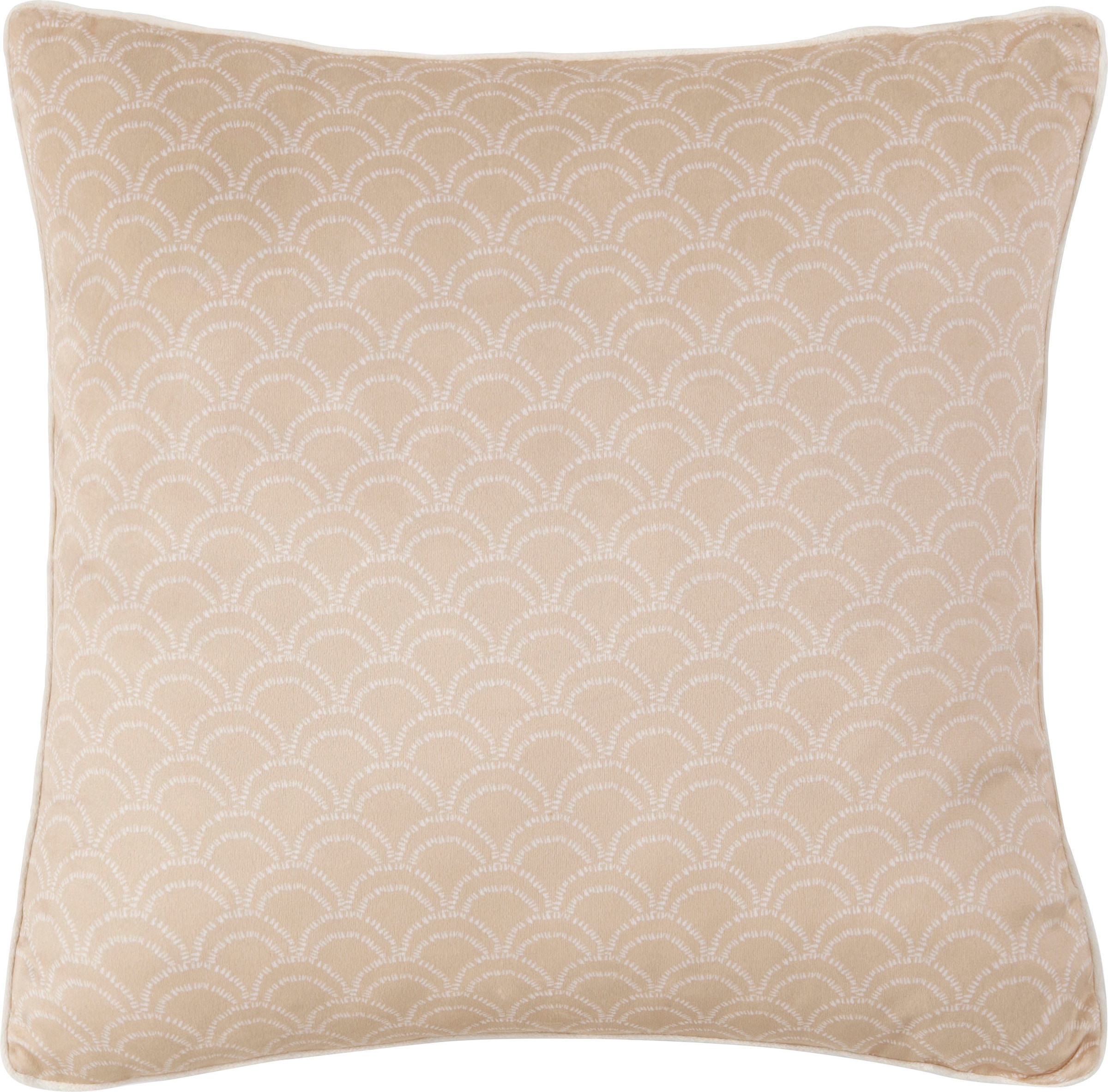 hip Dekokissen »Raeni«, Mit Füllung, 1 Stück, Biese, 30x60, Wendeoptik, Weich, Leopard, Sand
