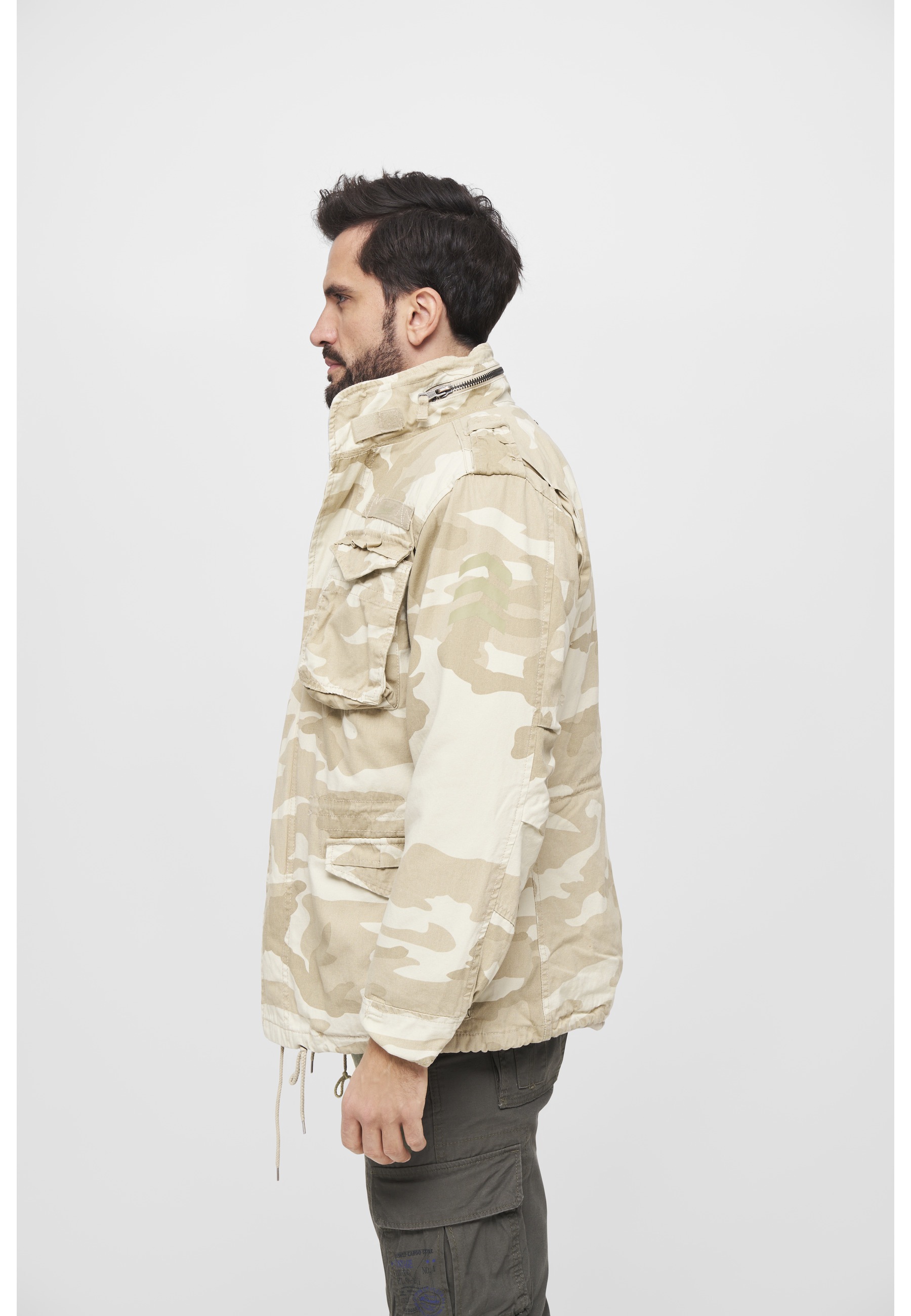 Brandit Winterjacke »Brandit Herren M-65 Giant Jacket« 1 Stk. tlg. ohne Kapuze