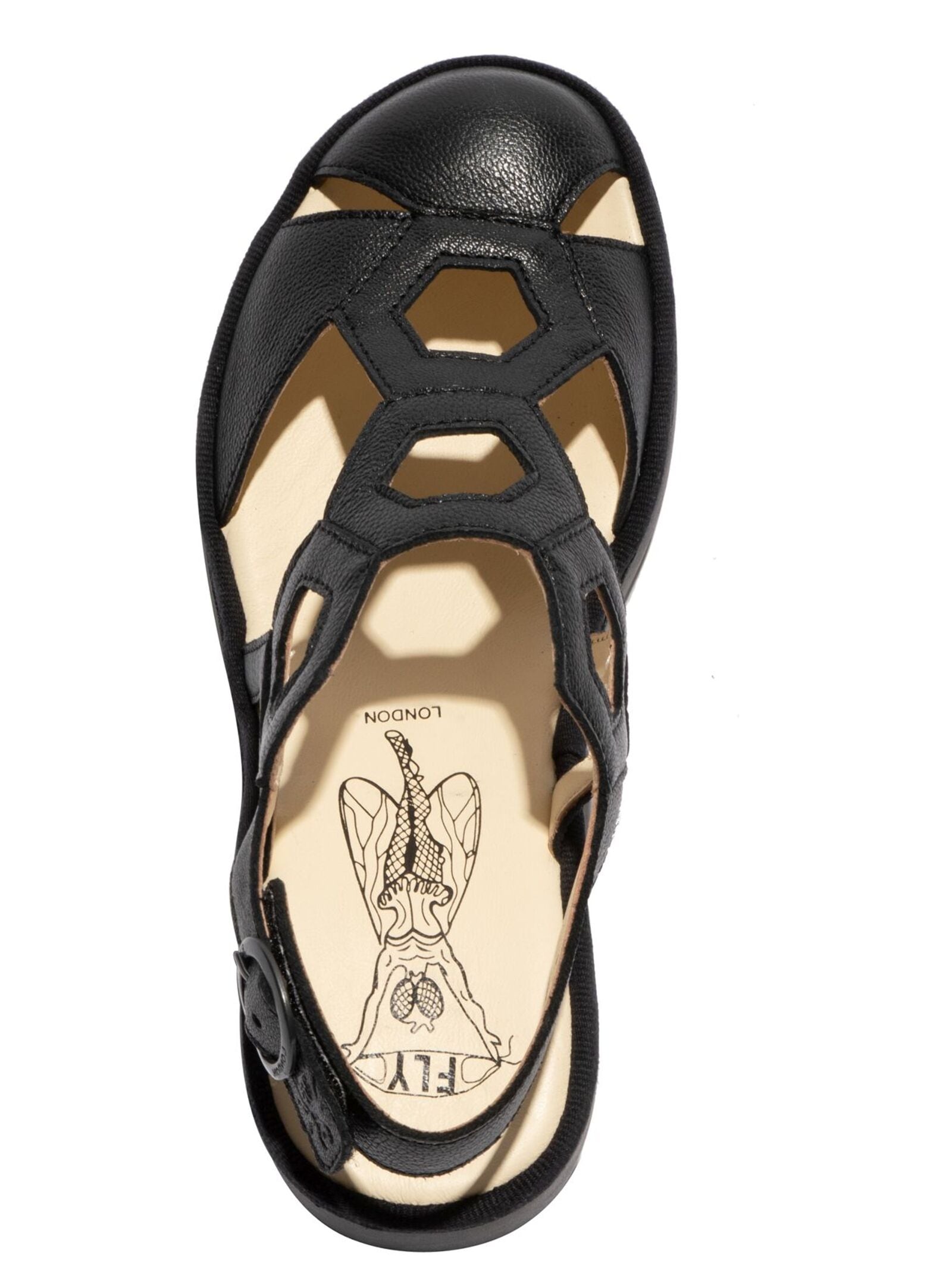 Fly London High-Heel-Sandalette »Fly London Sandalen Leder«