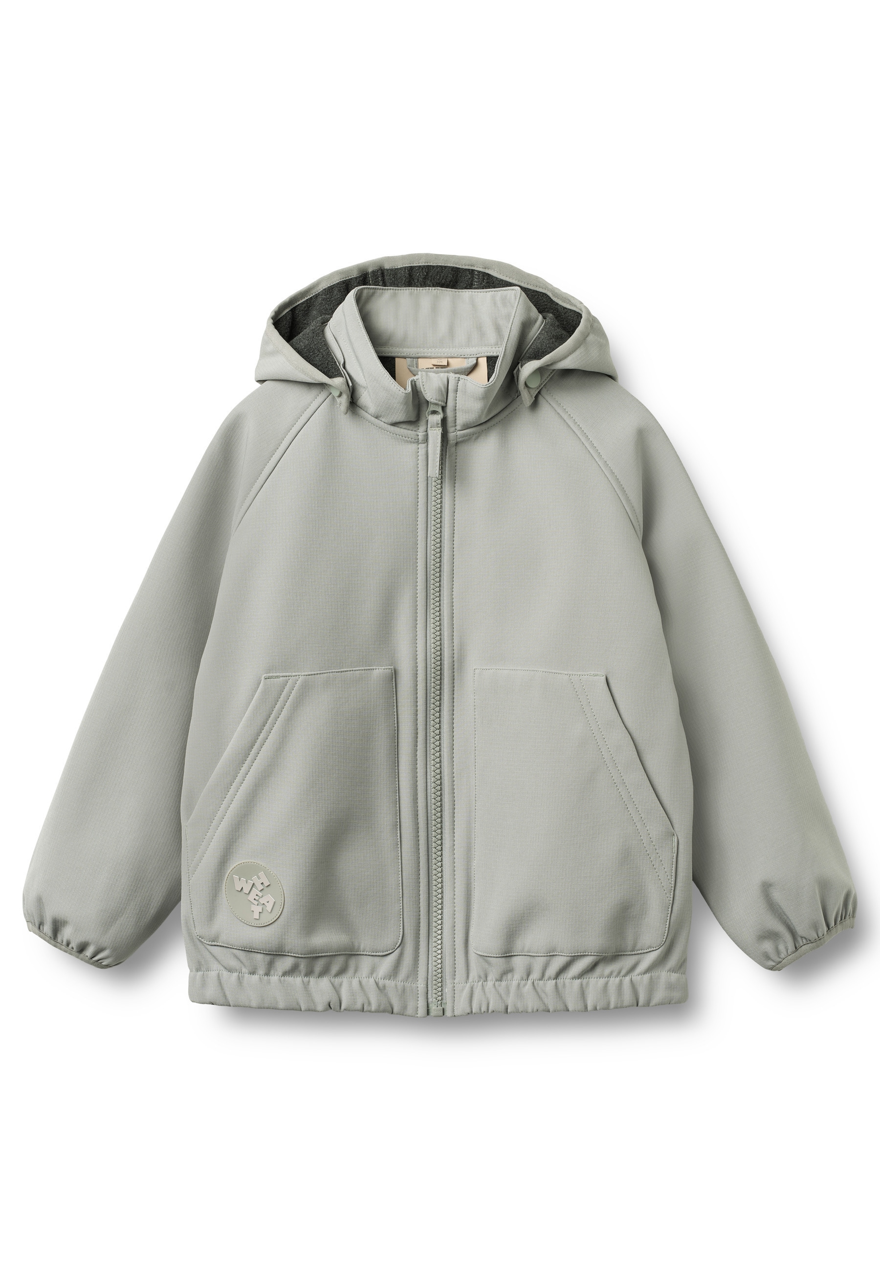 WHEAT Outdoorjacke "WHEAT Softshell Jacket Alleo" 1 Stk. tlg. mit Kapuze reflektierend