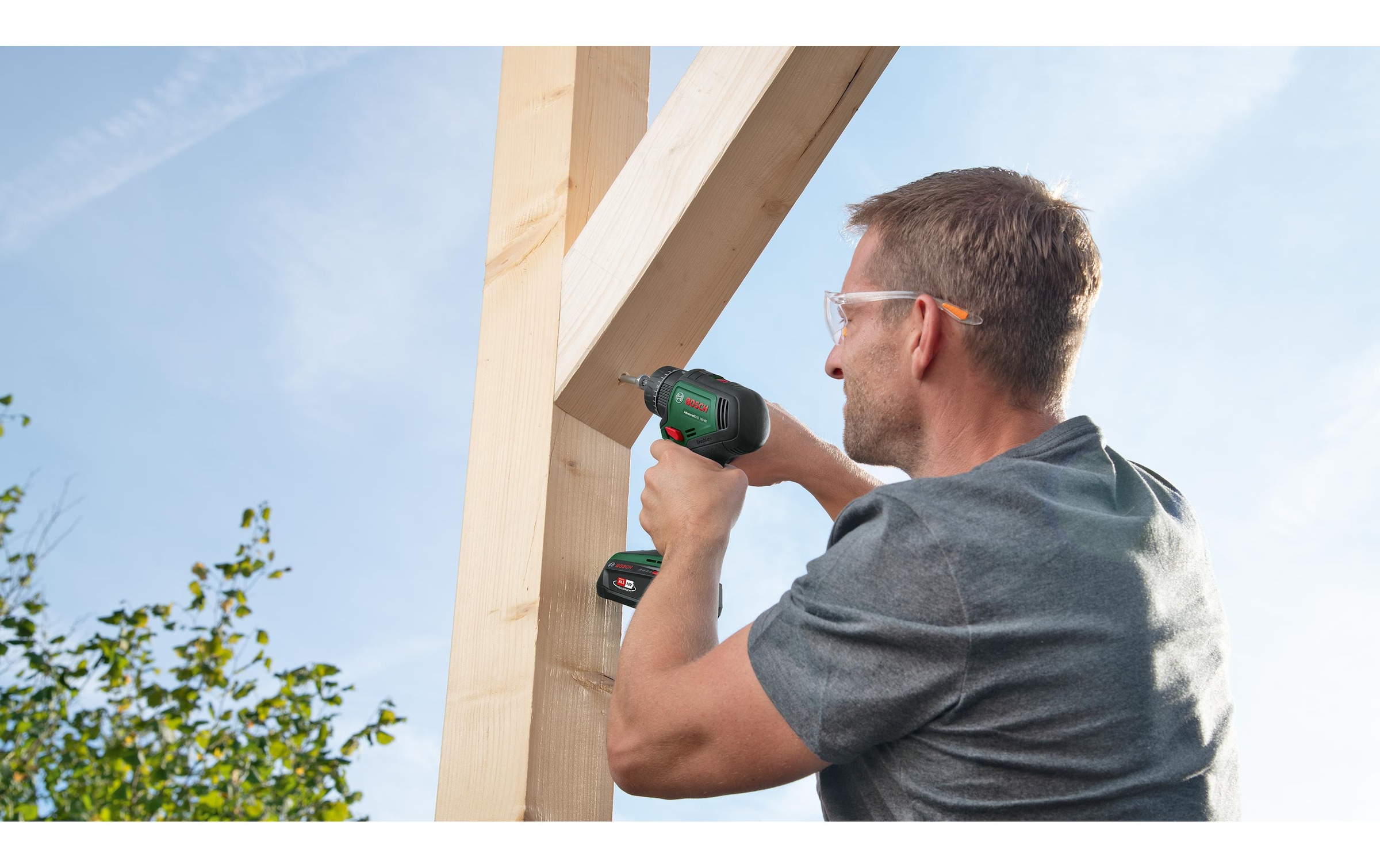 BOSCH Akku-Schlagbohrmaschine »AdvancedImpact 18 V-80 2 x Akku«