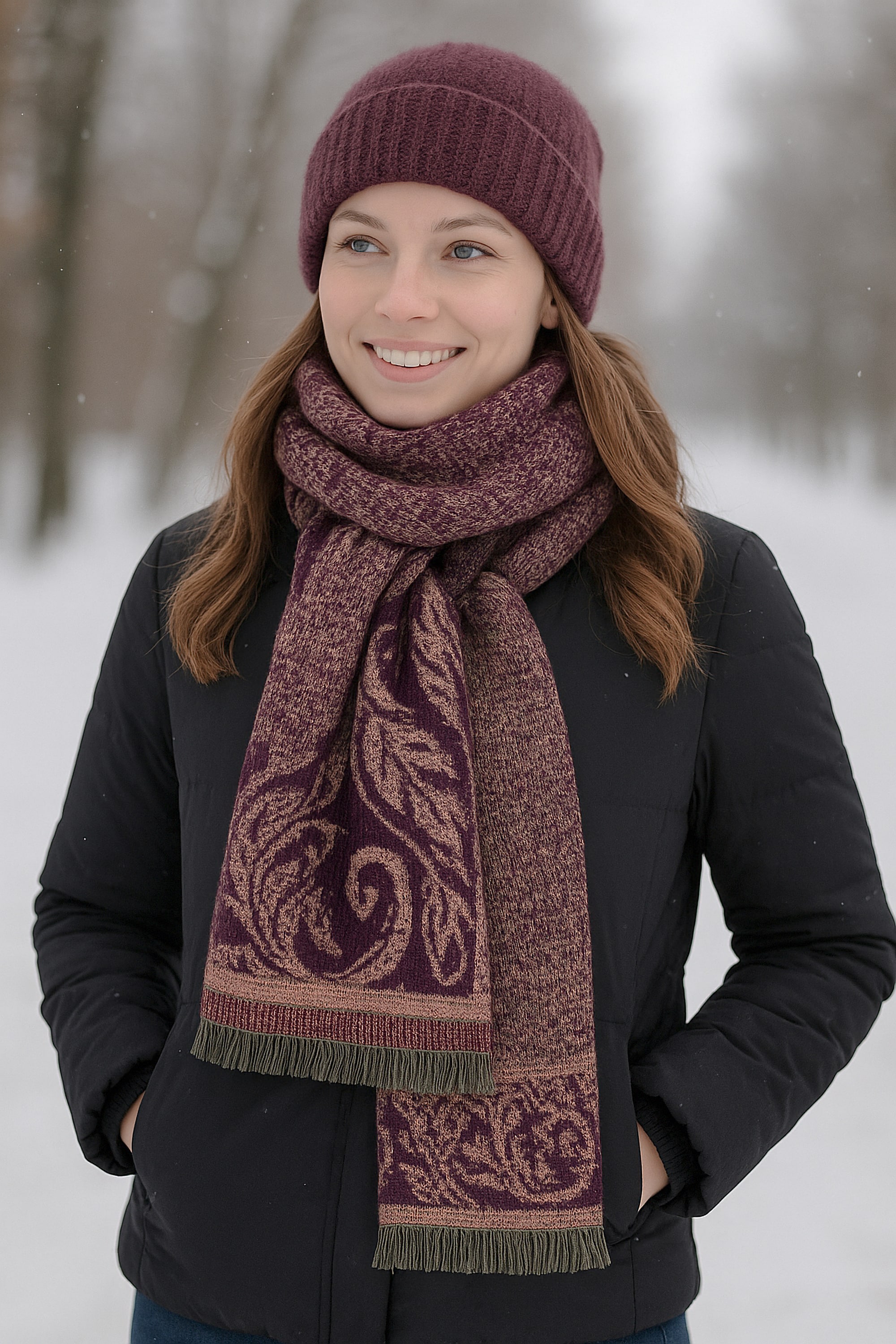 COLLEZIONE ALESSANDRO Wollschal "Paisley" 1 Stk. tlg. Made in Italy, modisc günstig online kaufen