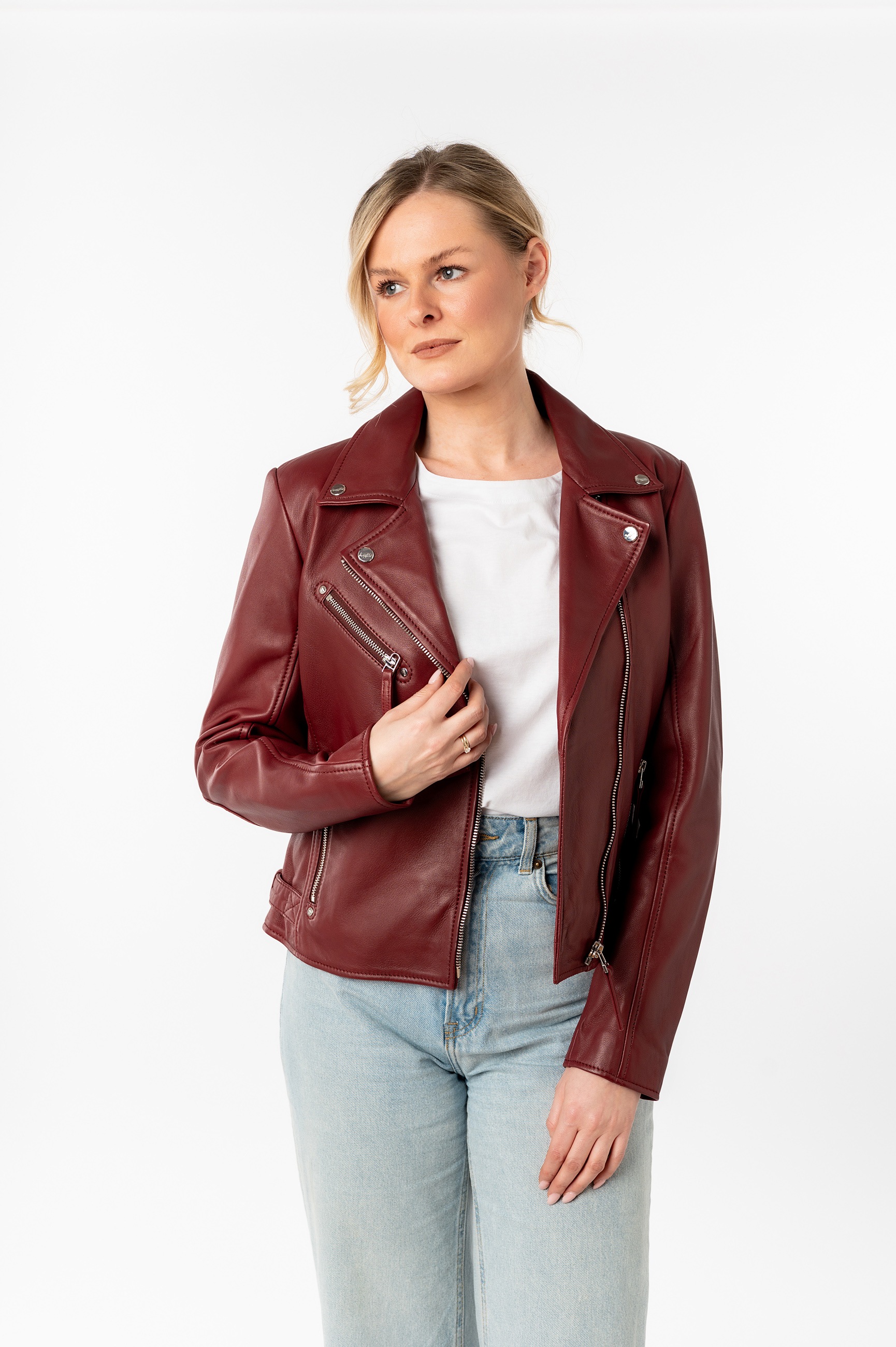 Mauritius Lederjacke "MWPasja", mit Reverskragen günstig online kaufen