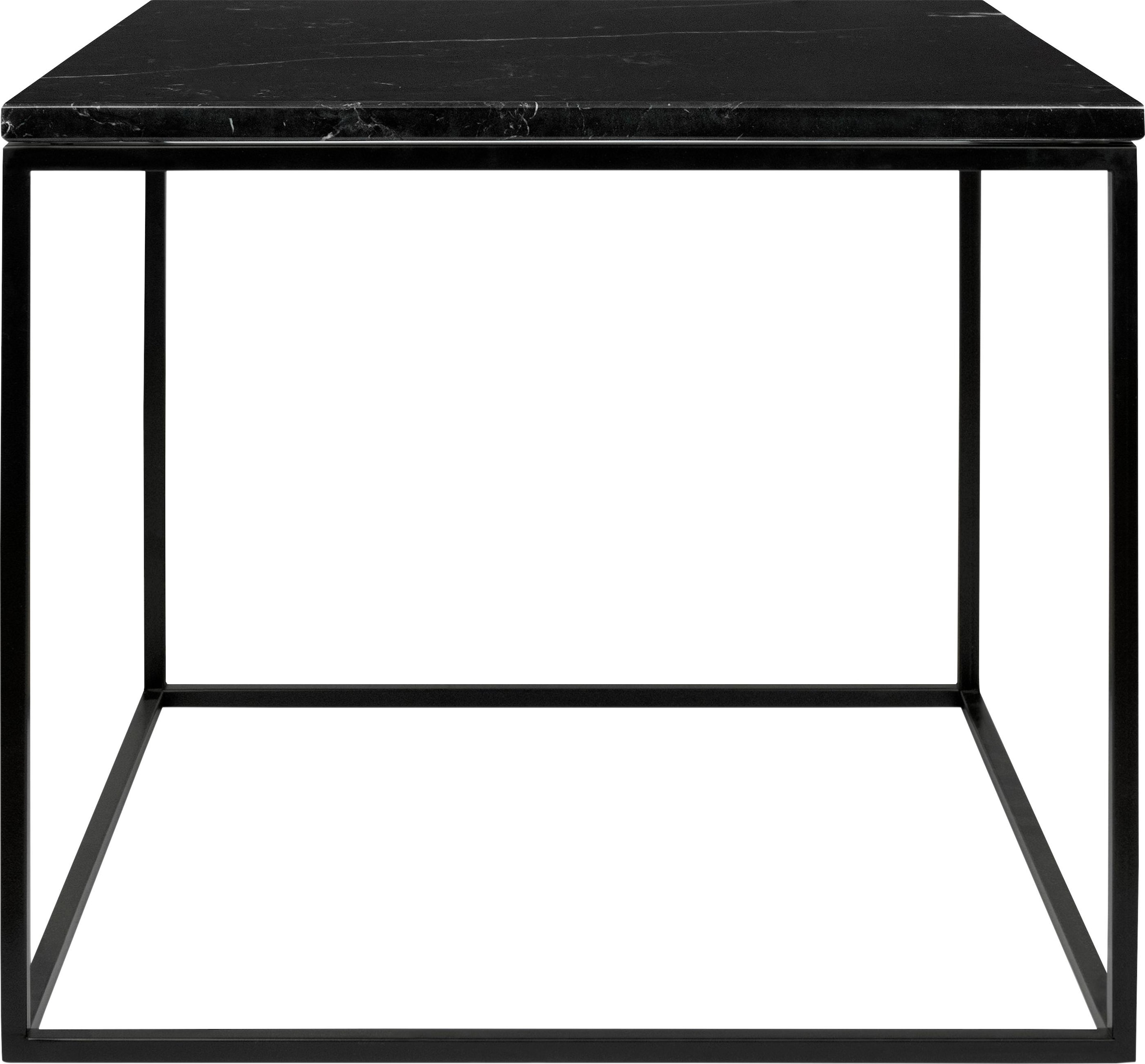 TemaHome Couchtisch »Gleam«, mit einer Platte aus Marmor, Breite 50 cm
