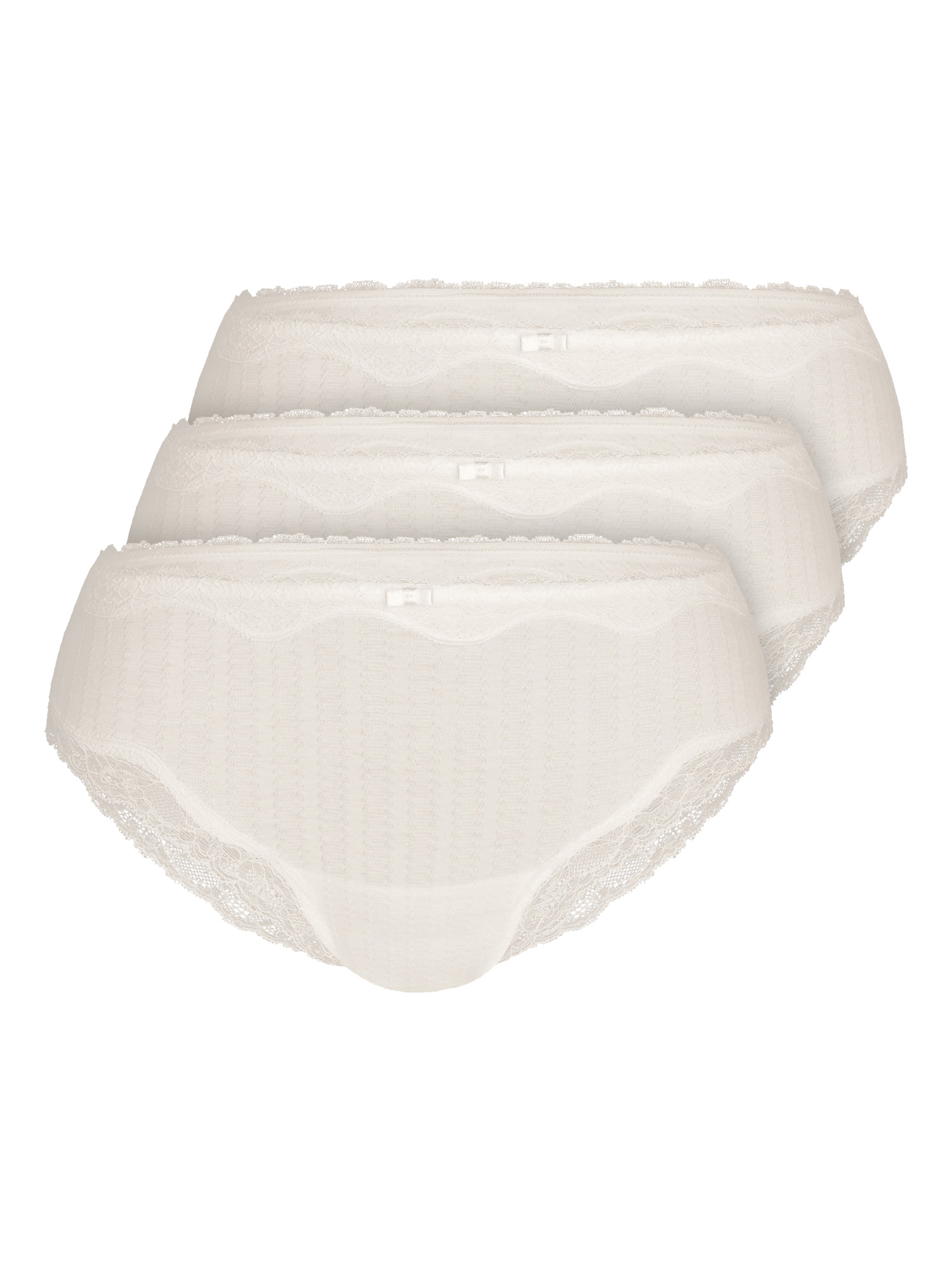 Sassa Panty "3er Pack Panty Bamboo Jacquard"