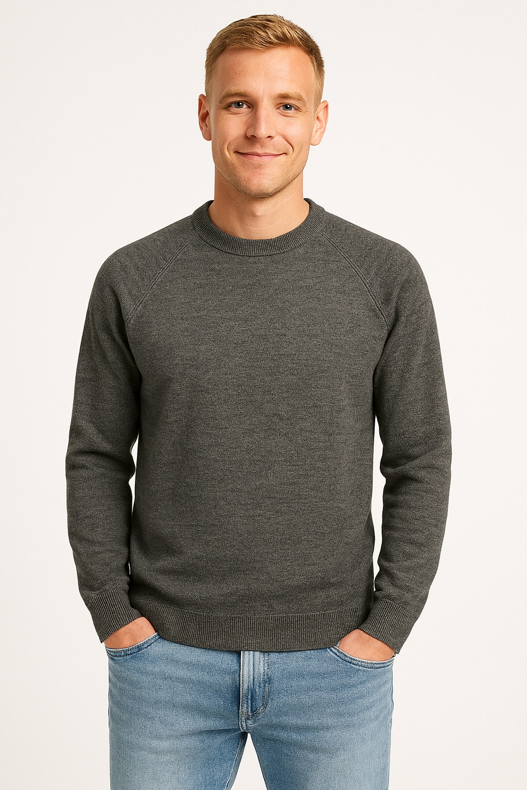 ONLY & SONS Rundhalspullover "ONSTHOMAS REG CREW NECK KNIT - OTL" günstig online kaufen
