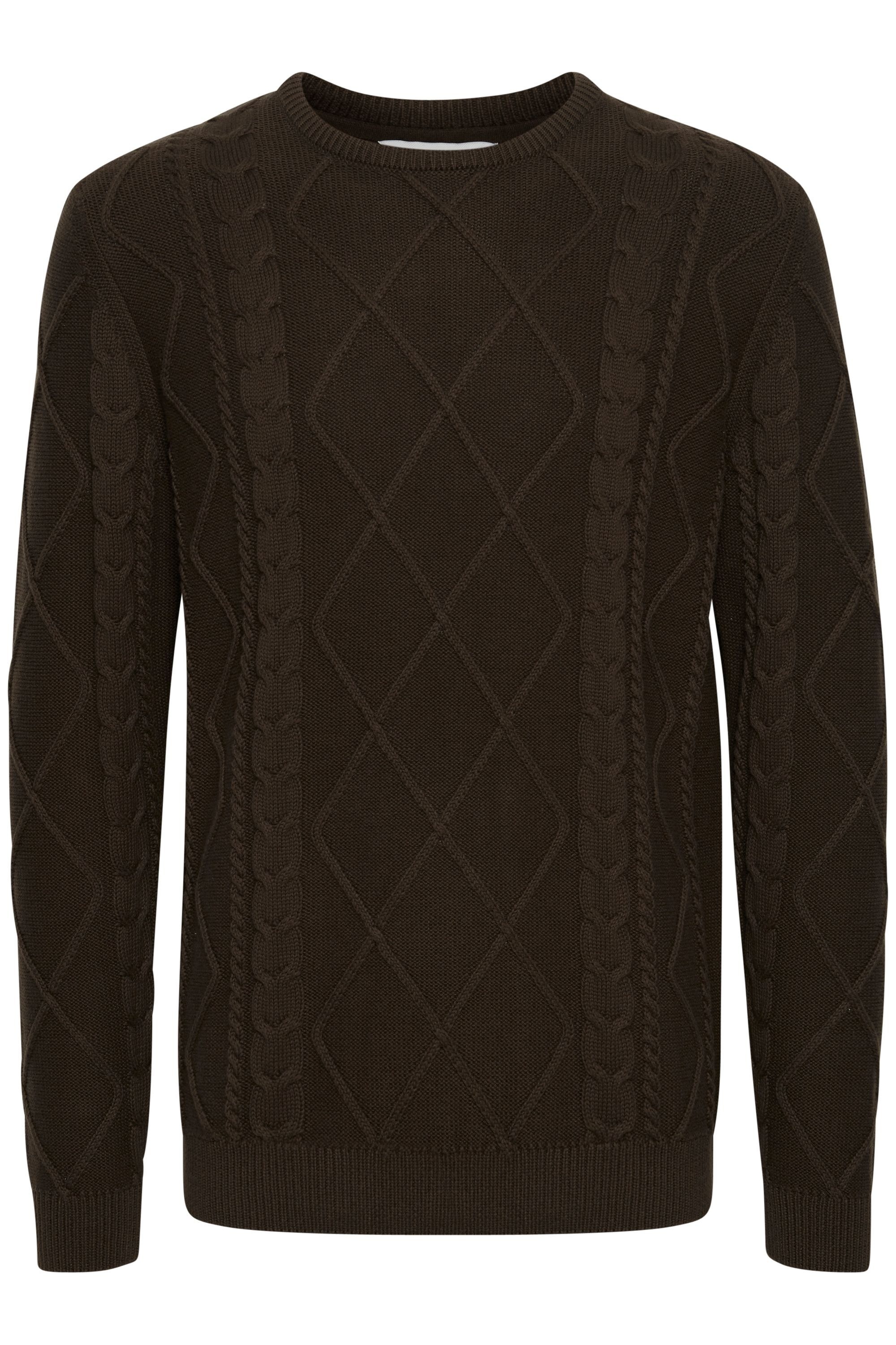 Solid Strickfleece-Pullover "Strickpullover SDTerence" günstig online kaufen