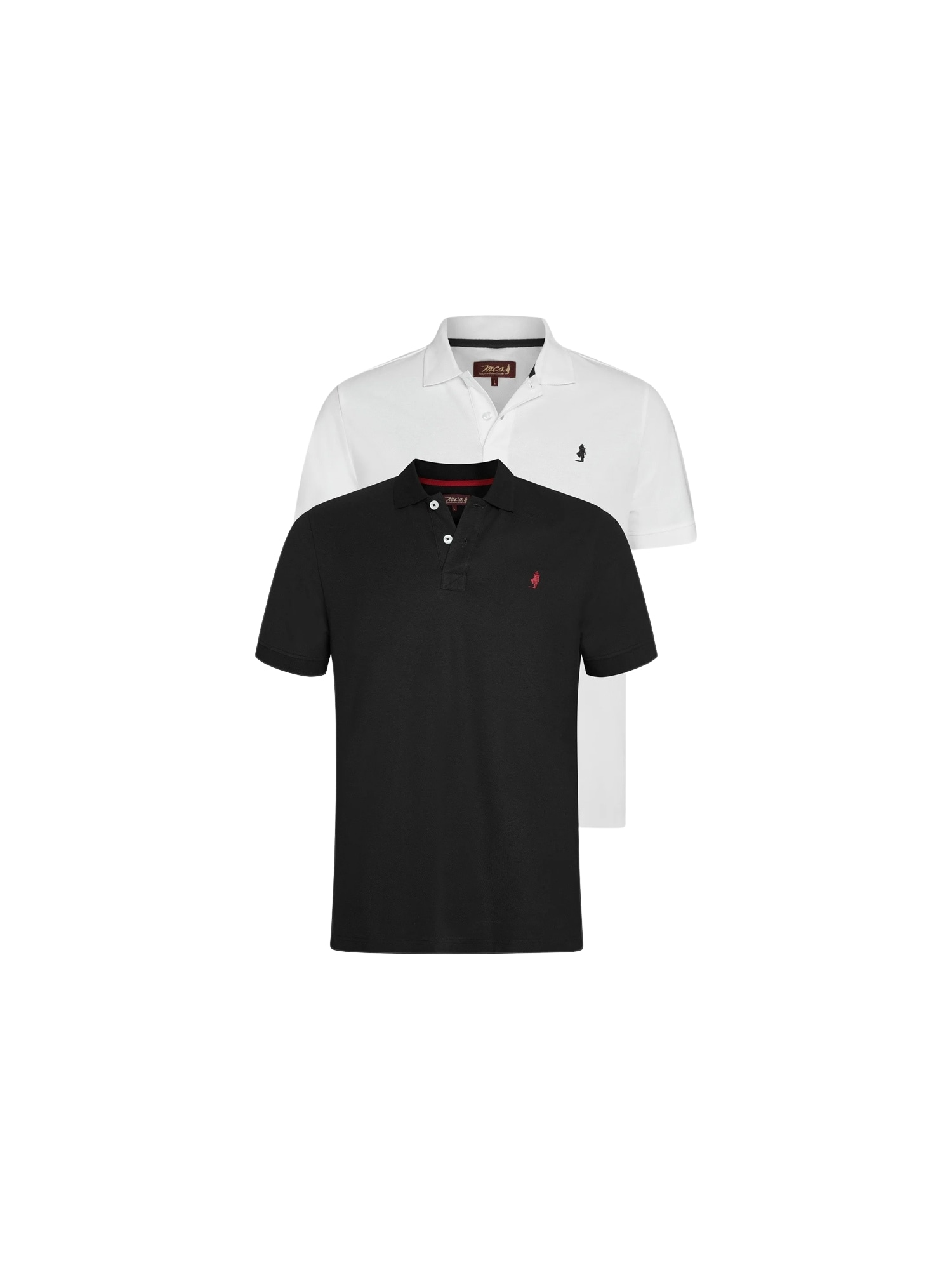 MCS Kurzarmhemd "MCS 2er-Pack polo shirts Harry" günstig online kaufen