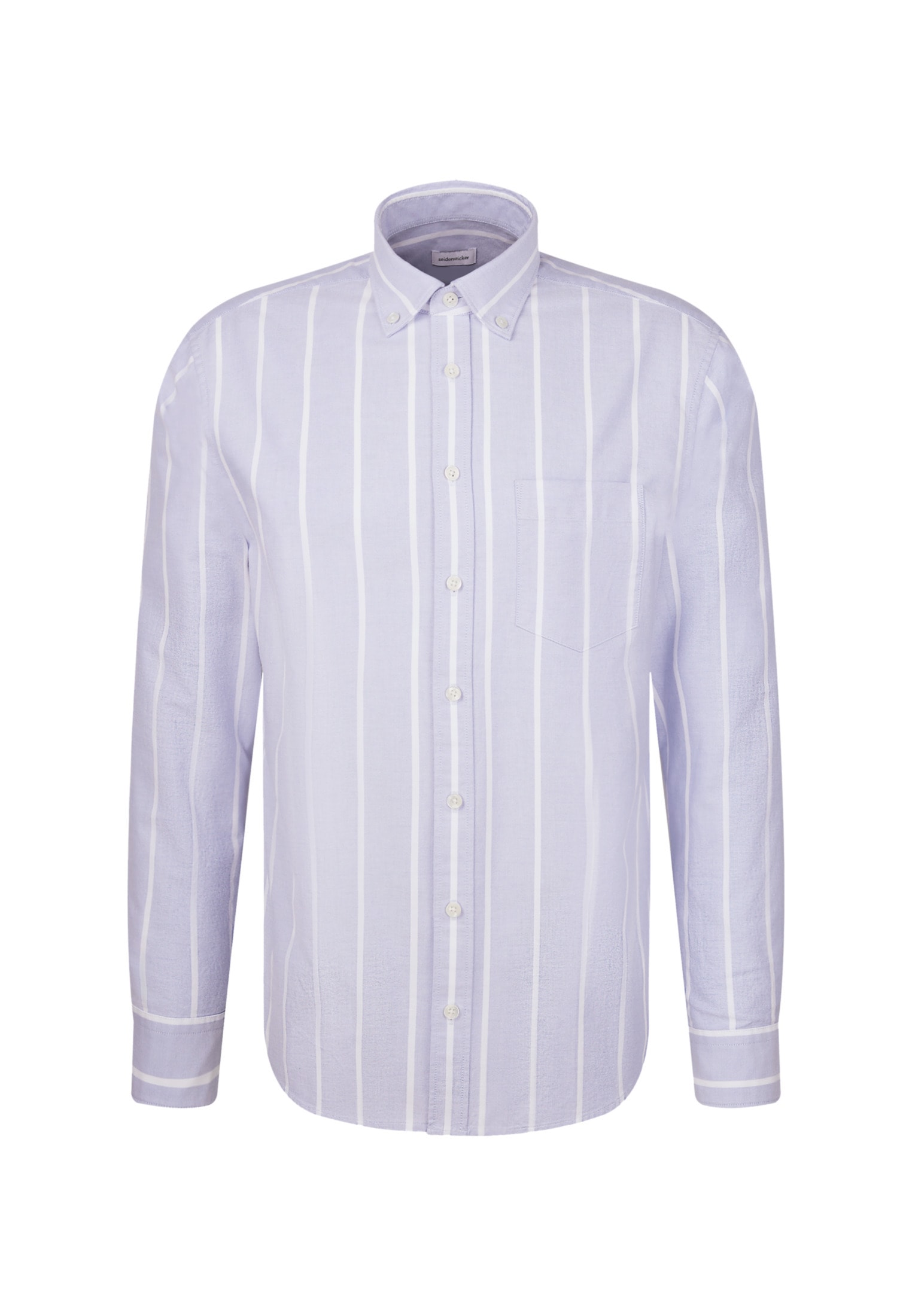 seidensticker Businesshemd »Schwarze Rose«, Regular Langarm Button-Down-Kragen Streifen