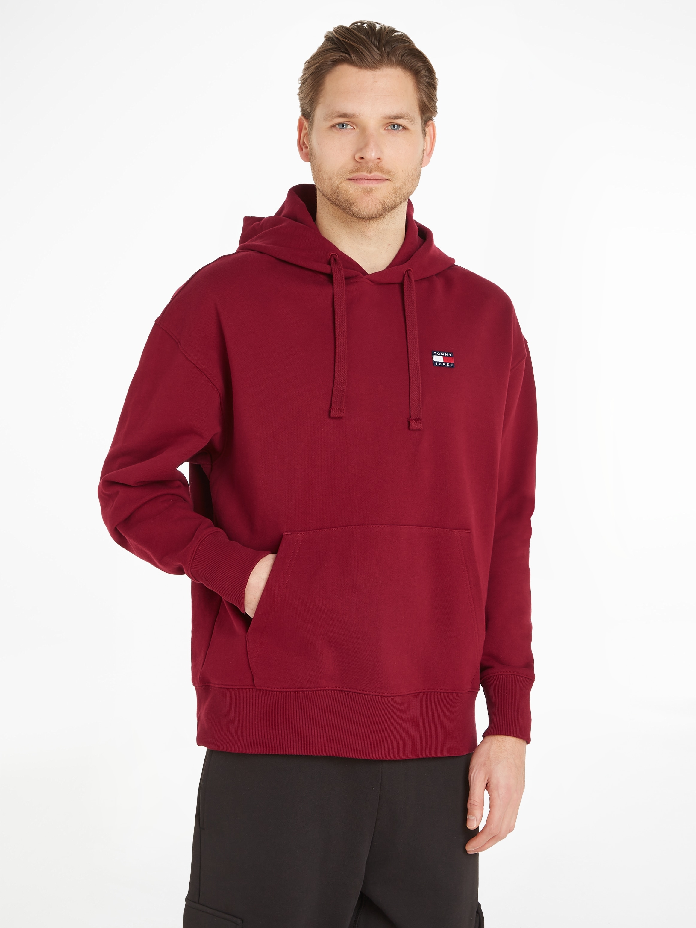 Tommy Jeans Kapuzensweatshirt "TJM RLX XS BADGE HOODIE", mit Tommy Jeans St günstig online kaufen