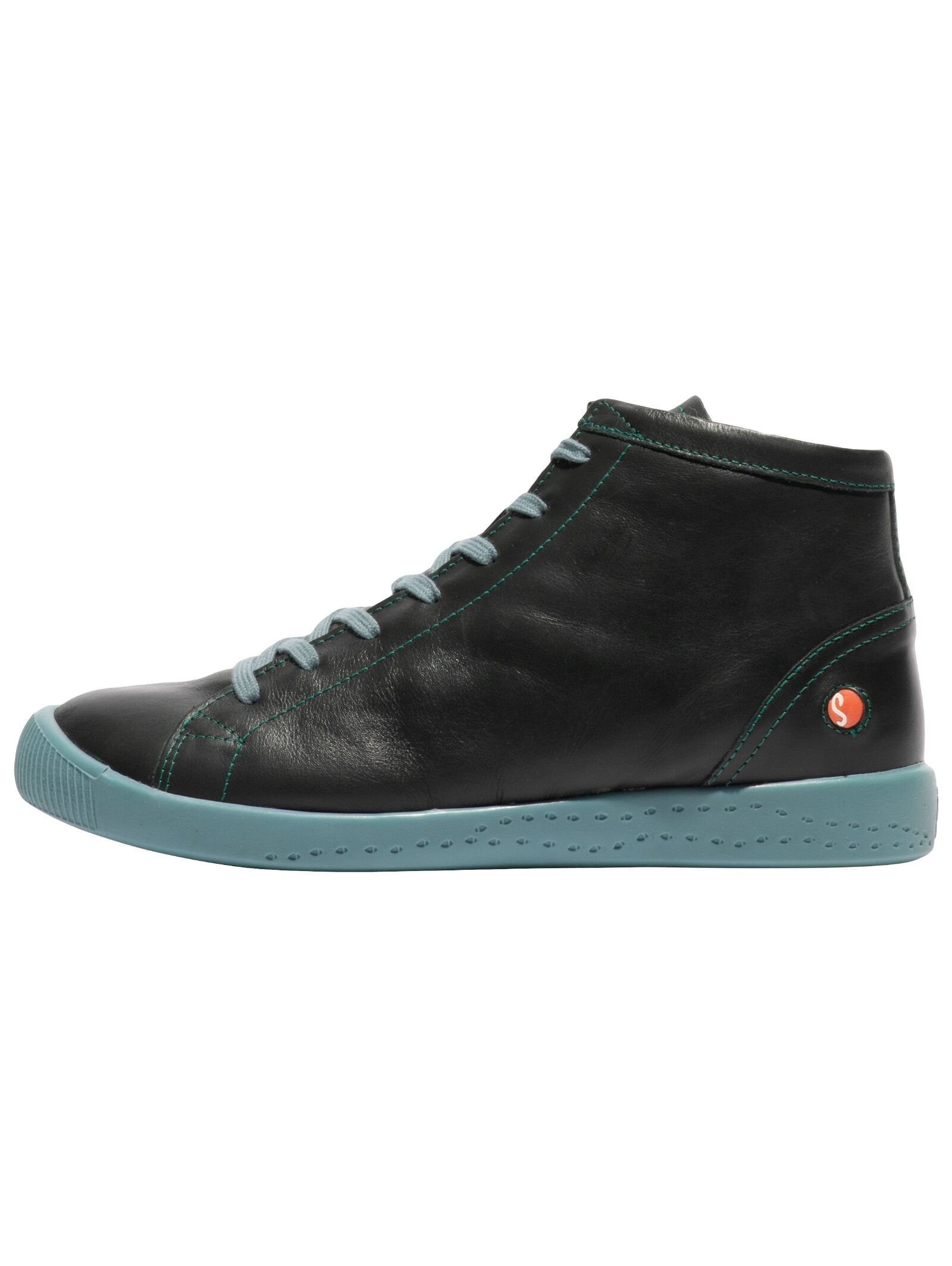 softinos Schnürstiefelette »softinos Sneaker Lederimitat«