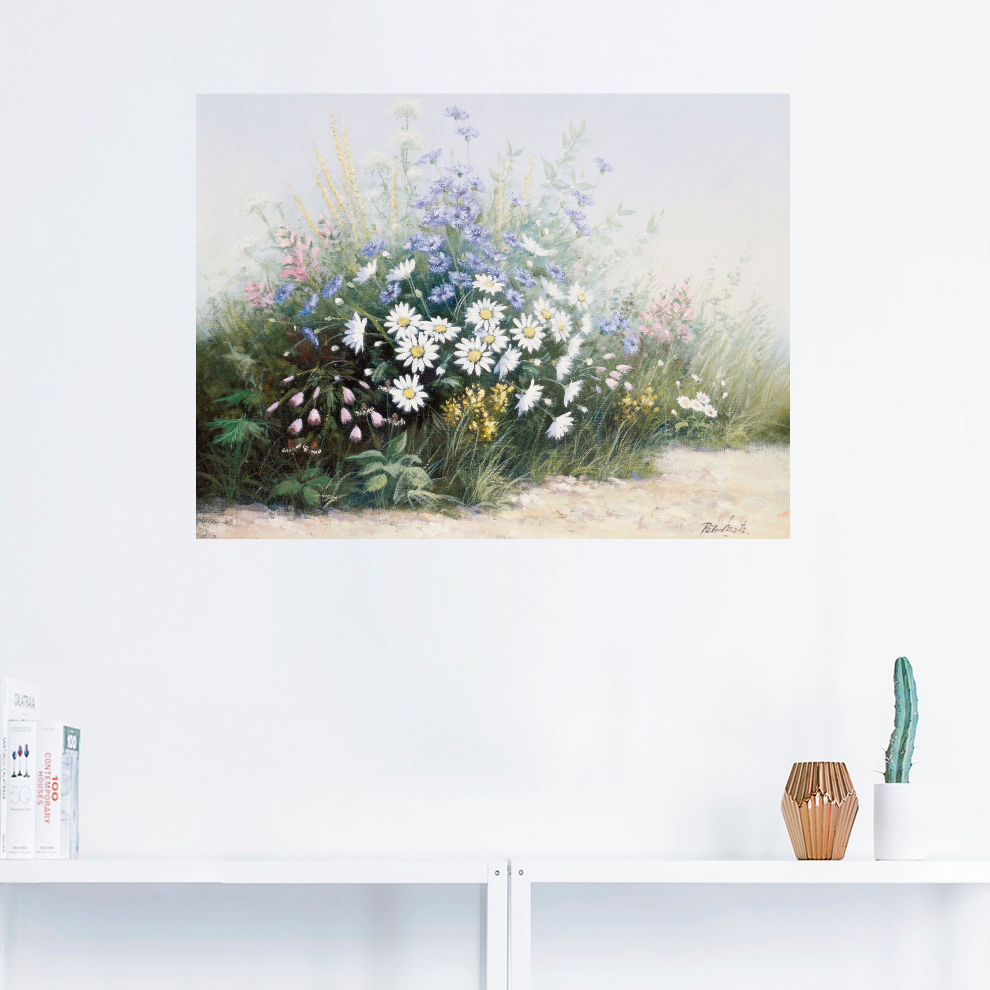 Artland Wandbild »Blumen Größen | Serenade«, Poster kaufen St.), (1 als Wandaufkleber Leinwandbild, in BAUR versch. Blumen, oder