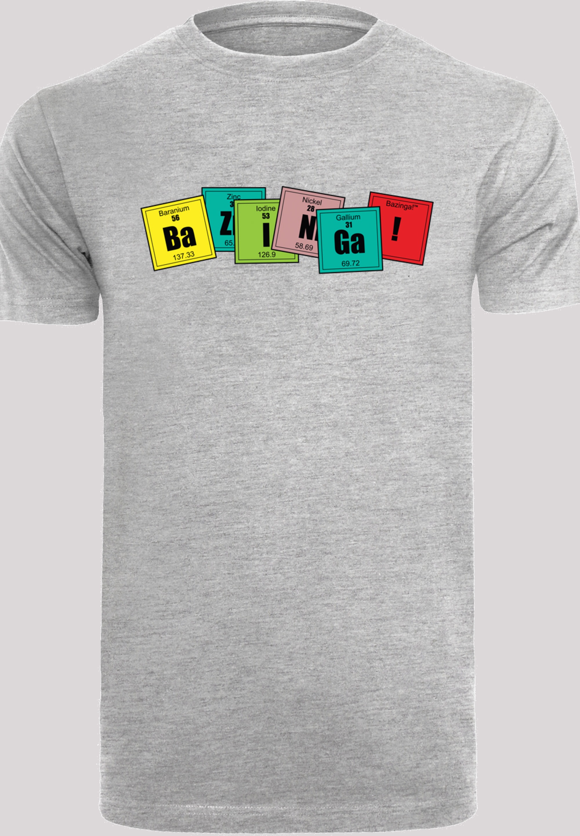 F4NT4STIC T-Shirt "Big Bang Theory Bazinga", Herren,Premium Merch,Regular-F günstig online kaufen