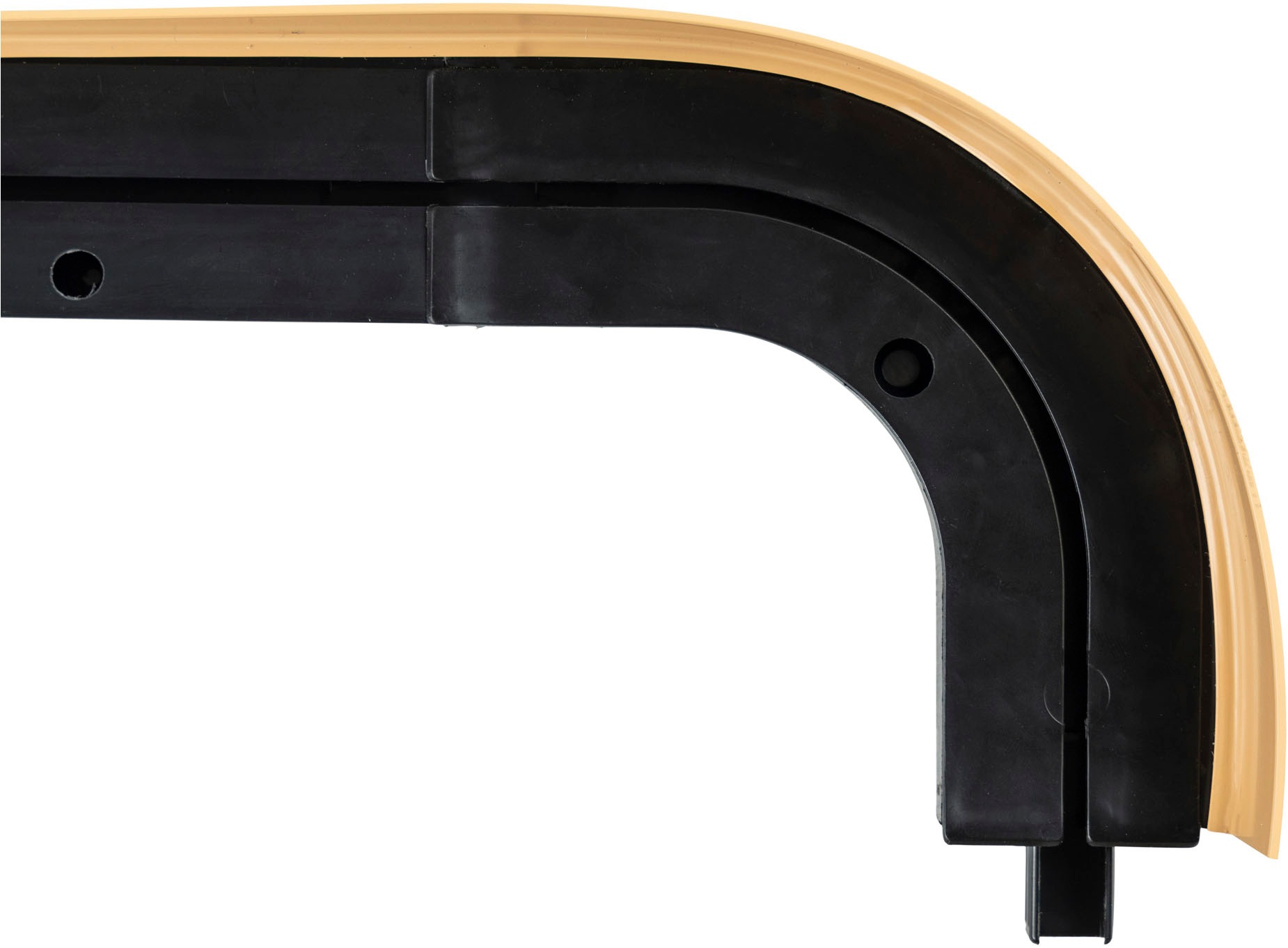 SN DECO GROUP Gardinenschiene »SH1«, 1 läufig-läufig, Fixmaß, mit Blende 5 cm